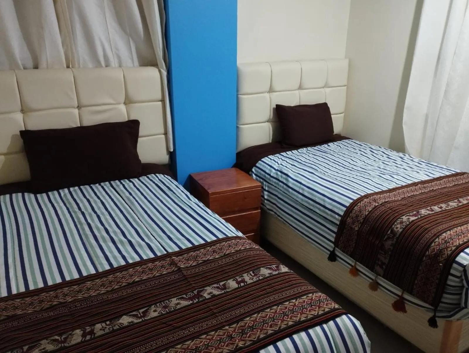 Bed in hotel plaza chinchero