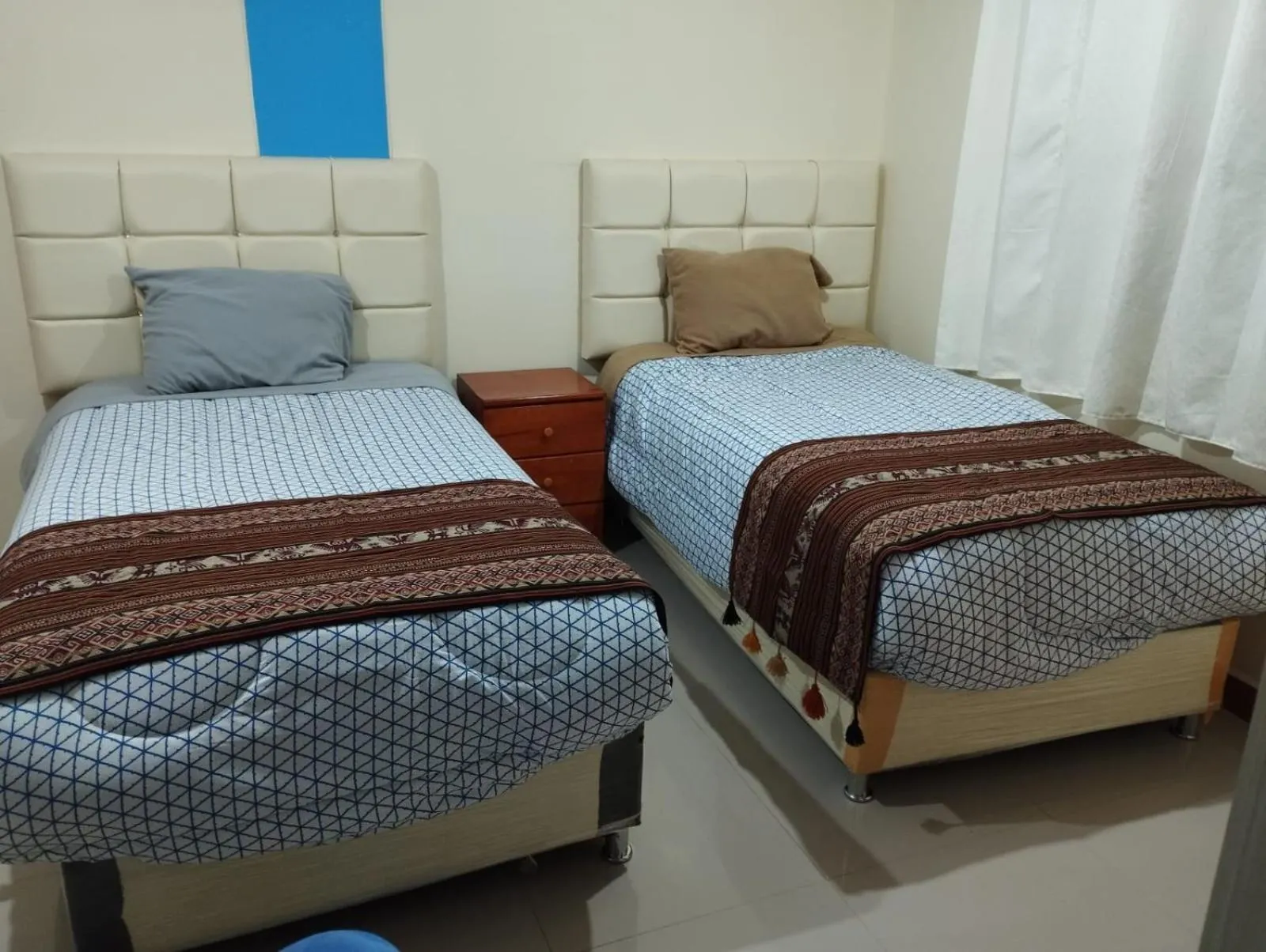 Bed in hotel plaza chinchero