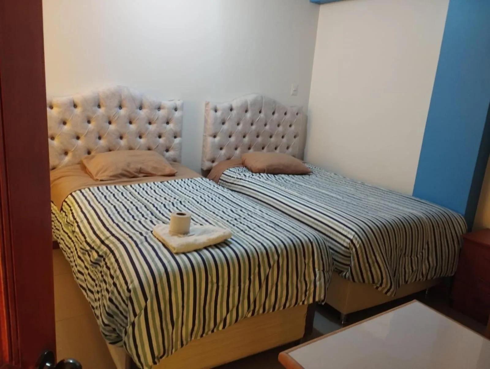 Bed in hotel plaza chinchero