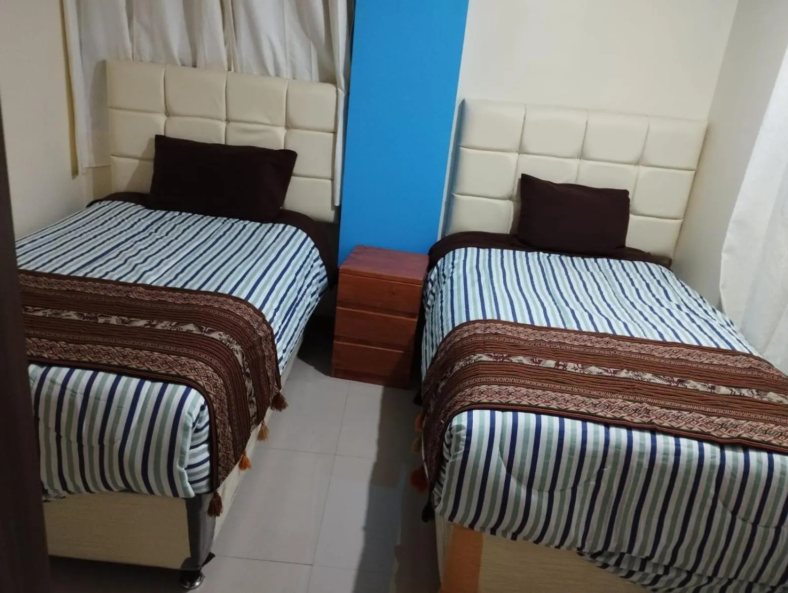 Bed in hotel plaza chinchero