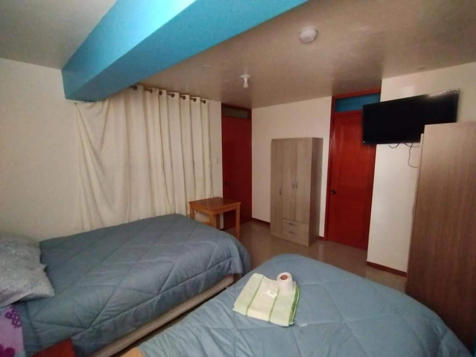 Bed in hotel plaza chinchero