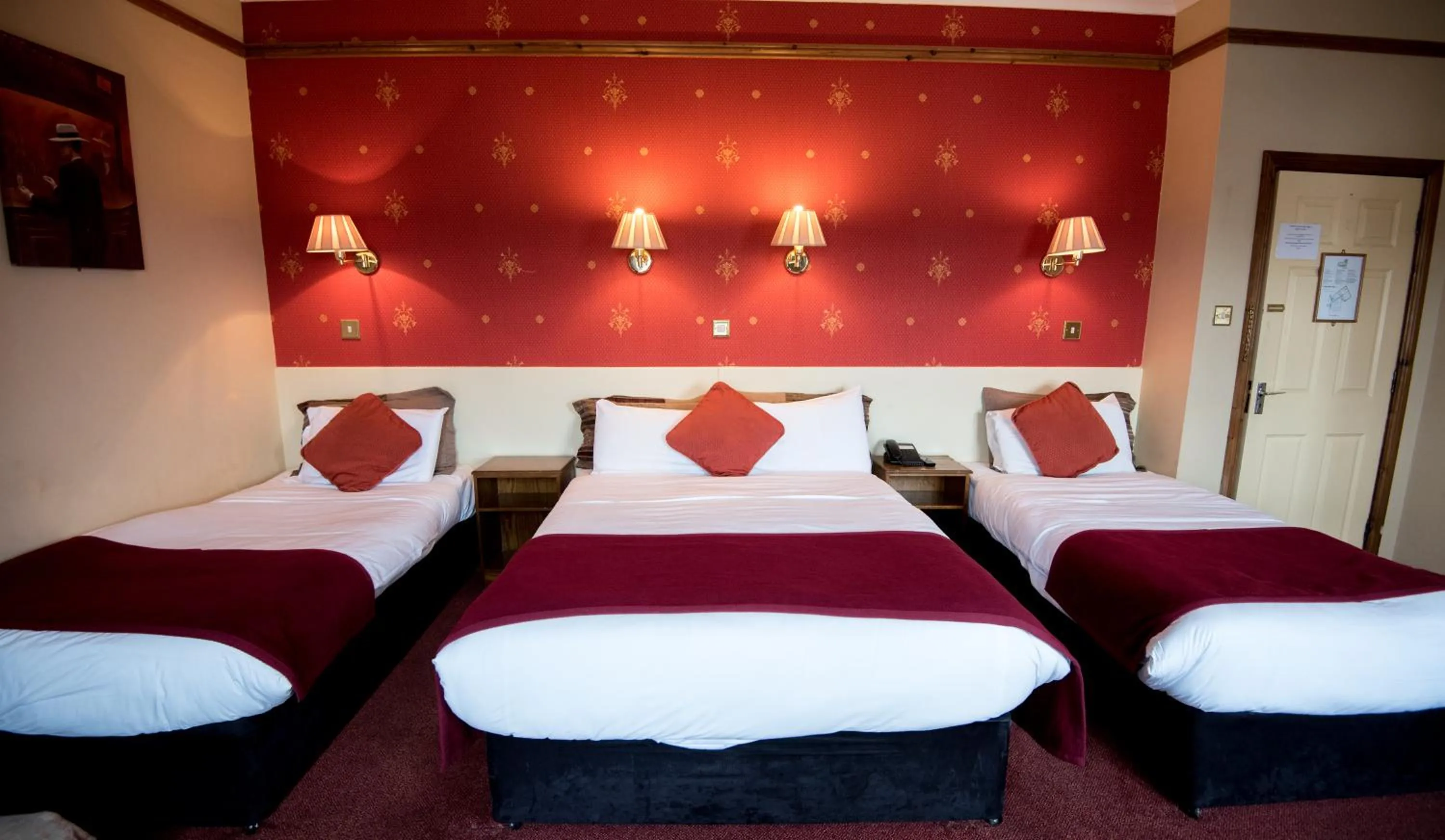 Bed in Failte Hotel