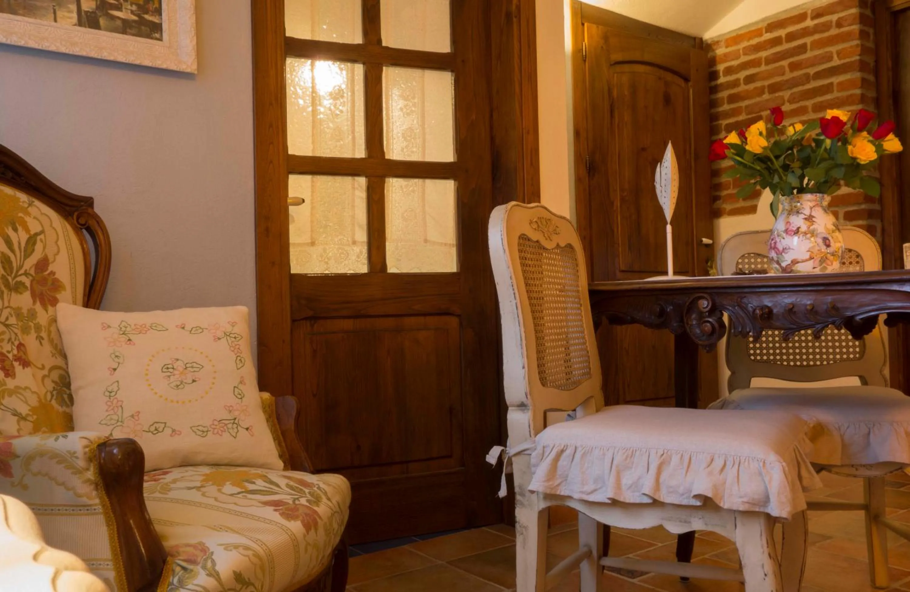 Decorative detail in B&B The Roses Garden