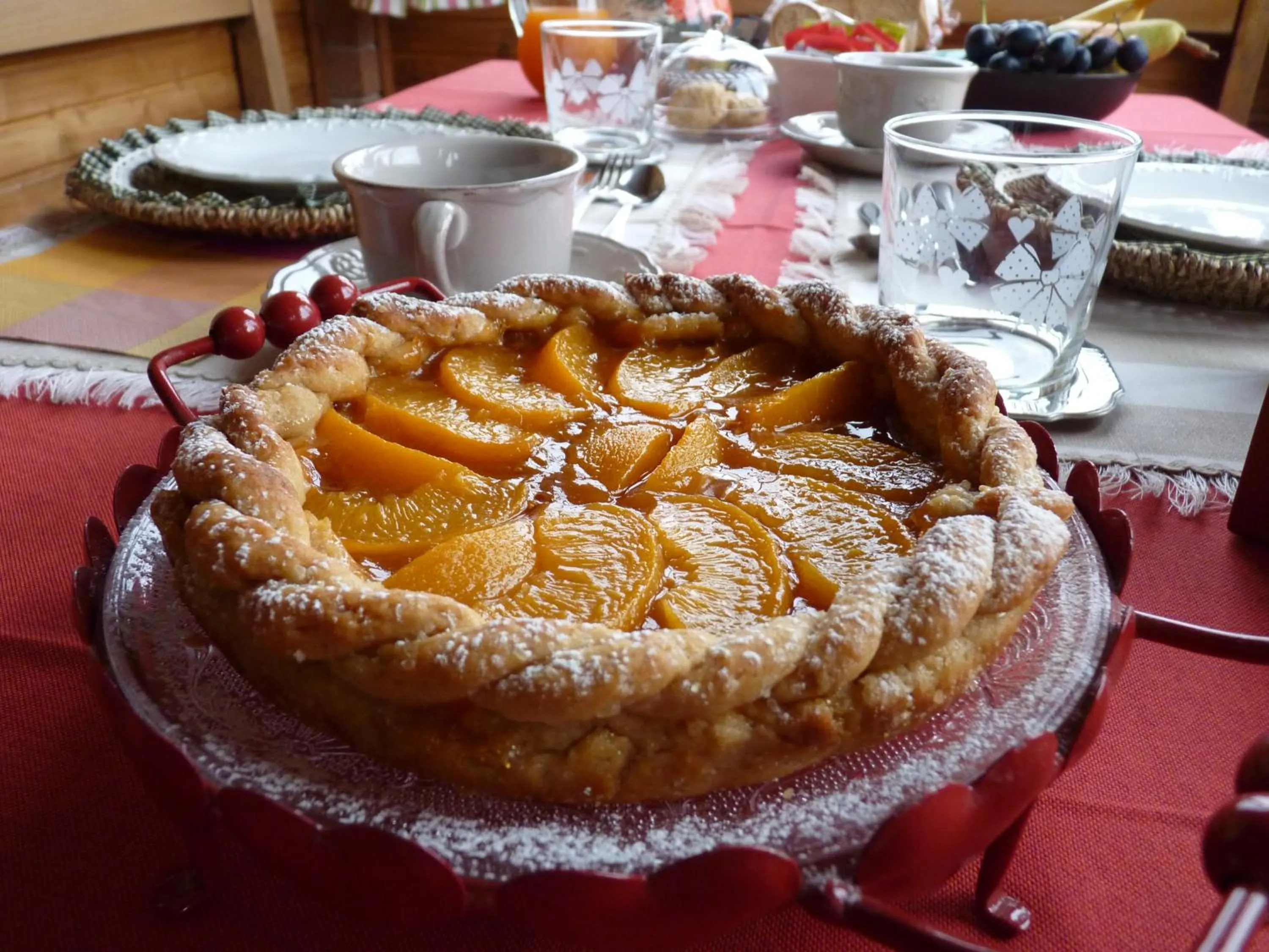 Food close-up in B&B The Roses Garden