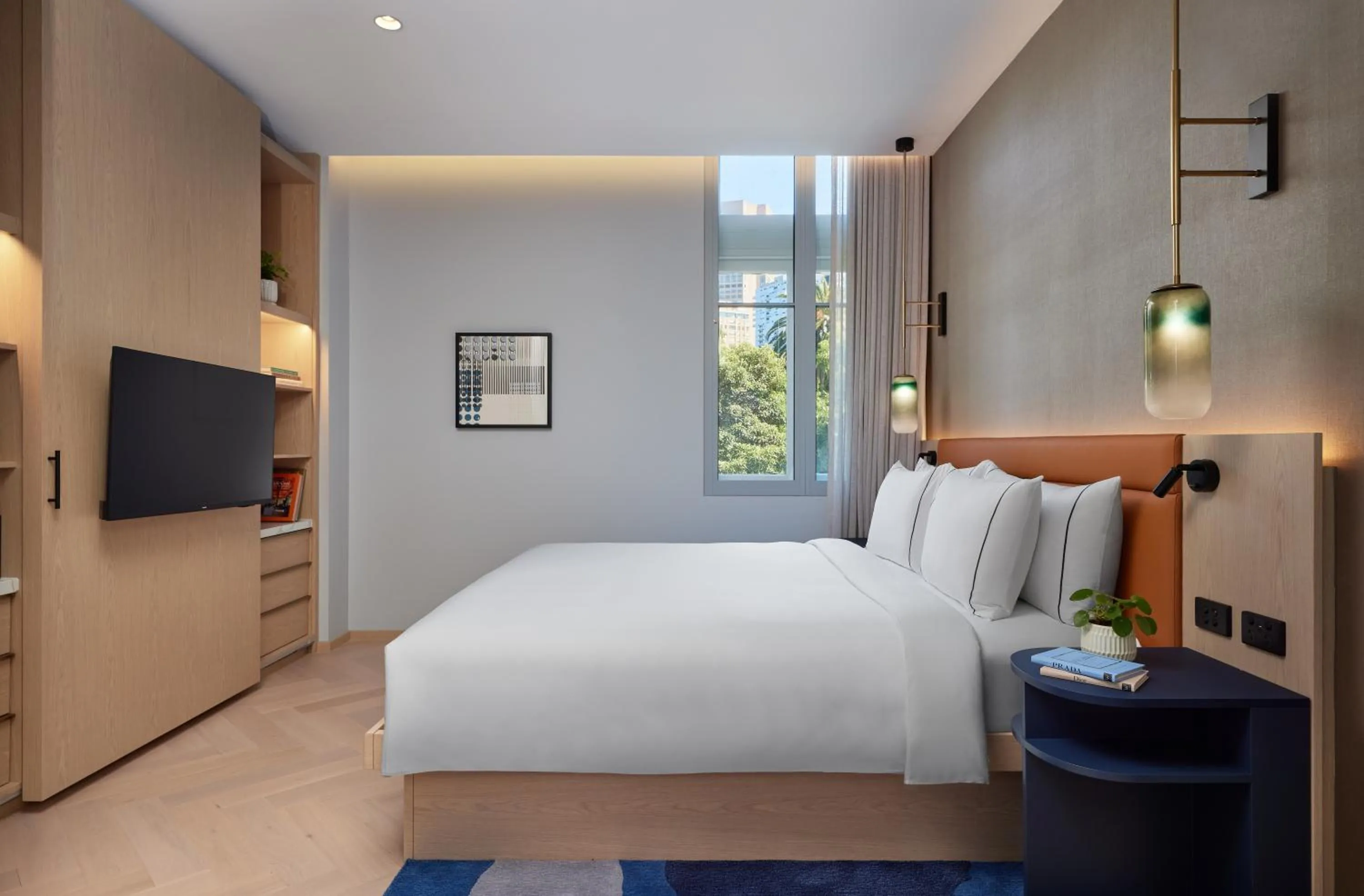 Bedroom, Bed in Lanson Place Parliament Gardens