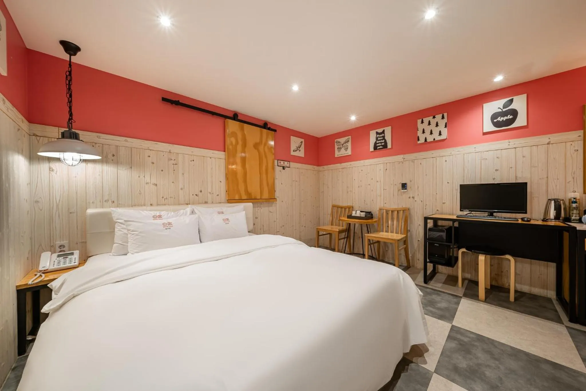 Bed in Hotel Yaja Jongno