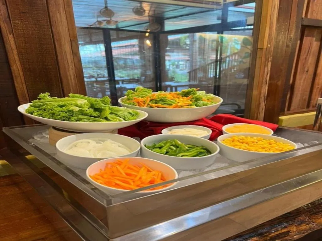 Breakfast in Borneo Beach & Mangrove Resort