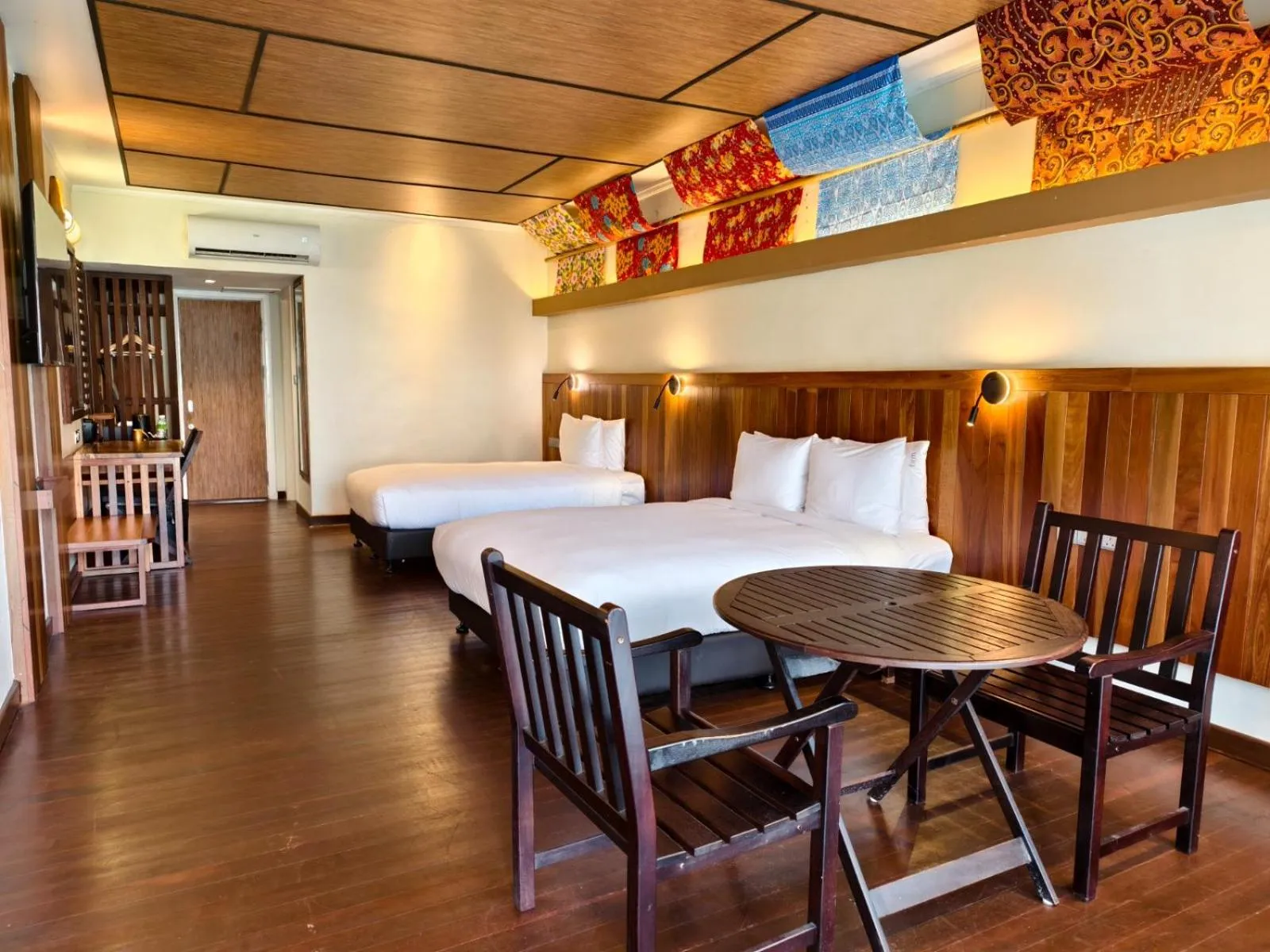 Bed in Borneo Beach & Mangrove Resort