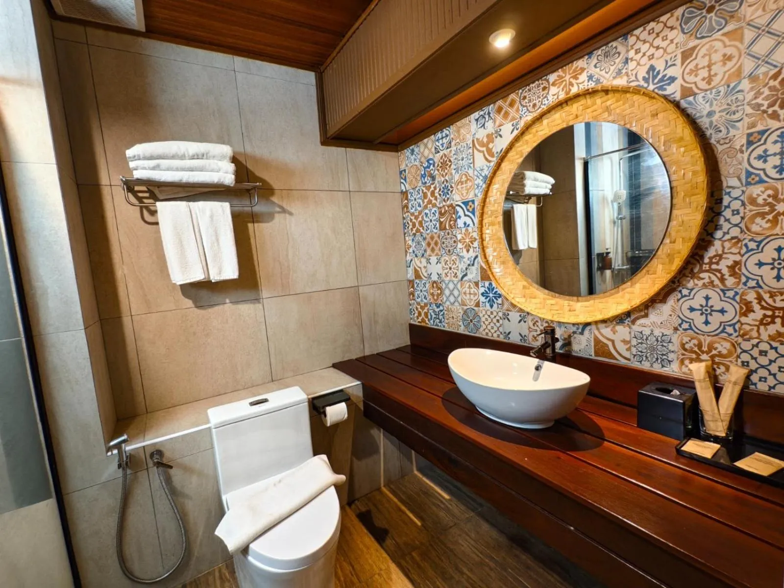 Shower in Borneo Beach & Mangrove Resort