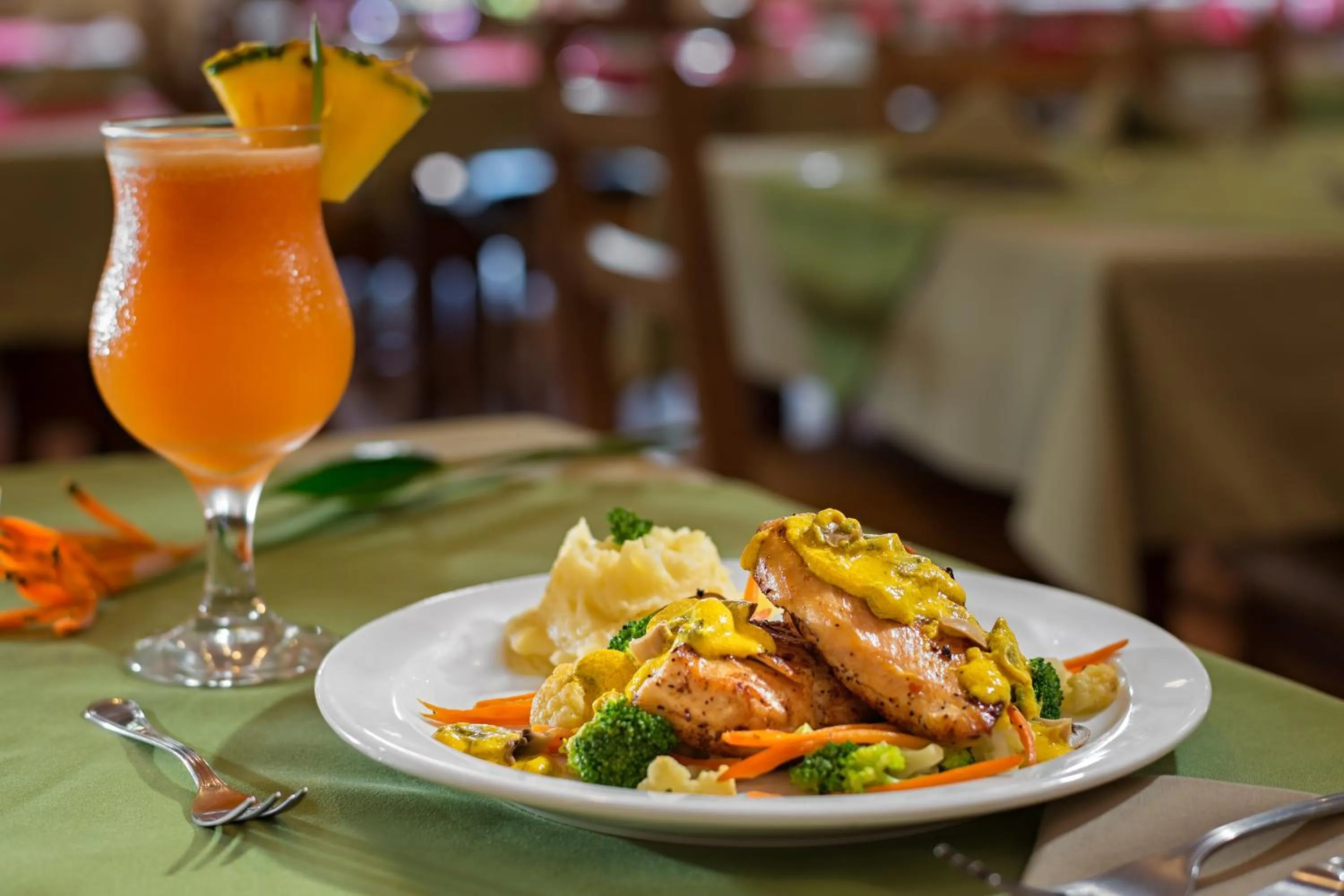 Food close-up in Natural Lodge Caño Negro