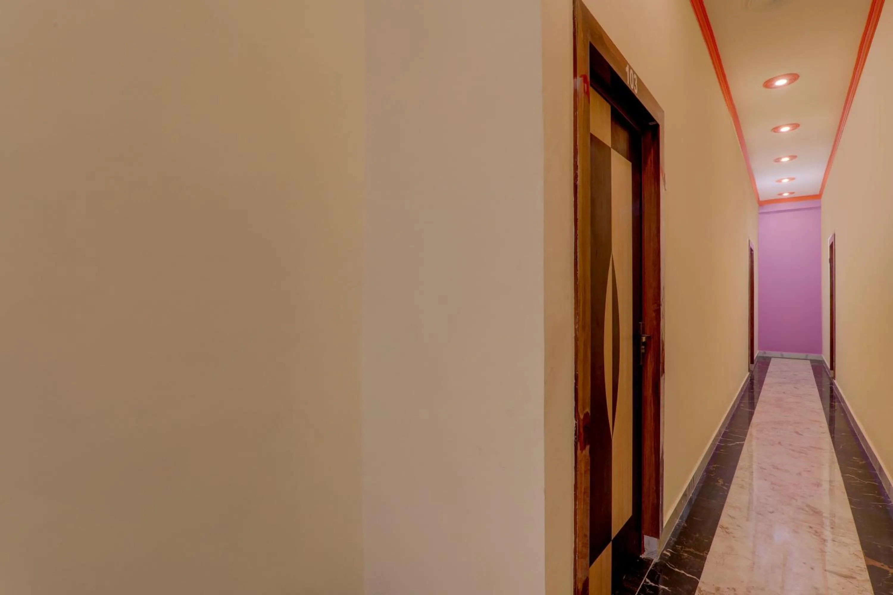 Lobby or reception in Hotel O Krishna guest house and restaurant