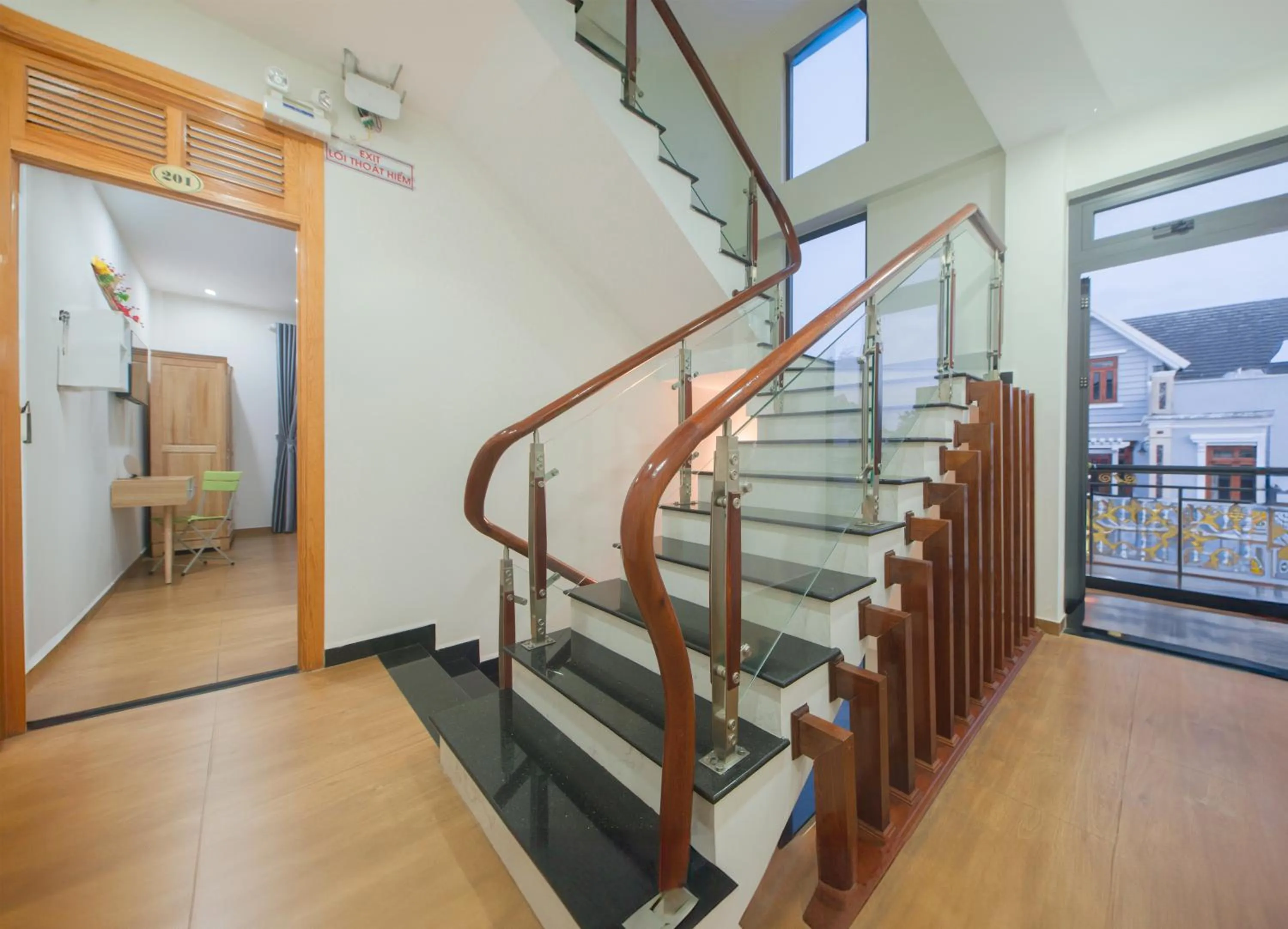 Balcony/Terrace in Nhý Villa Đà Lạt Review