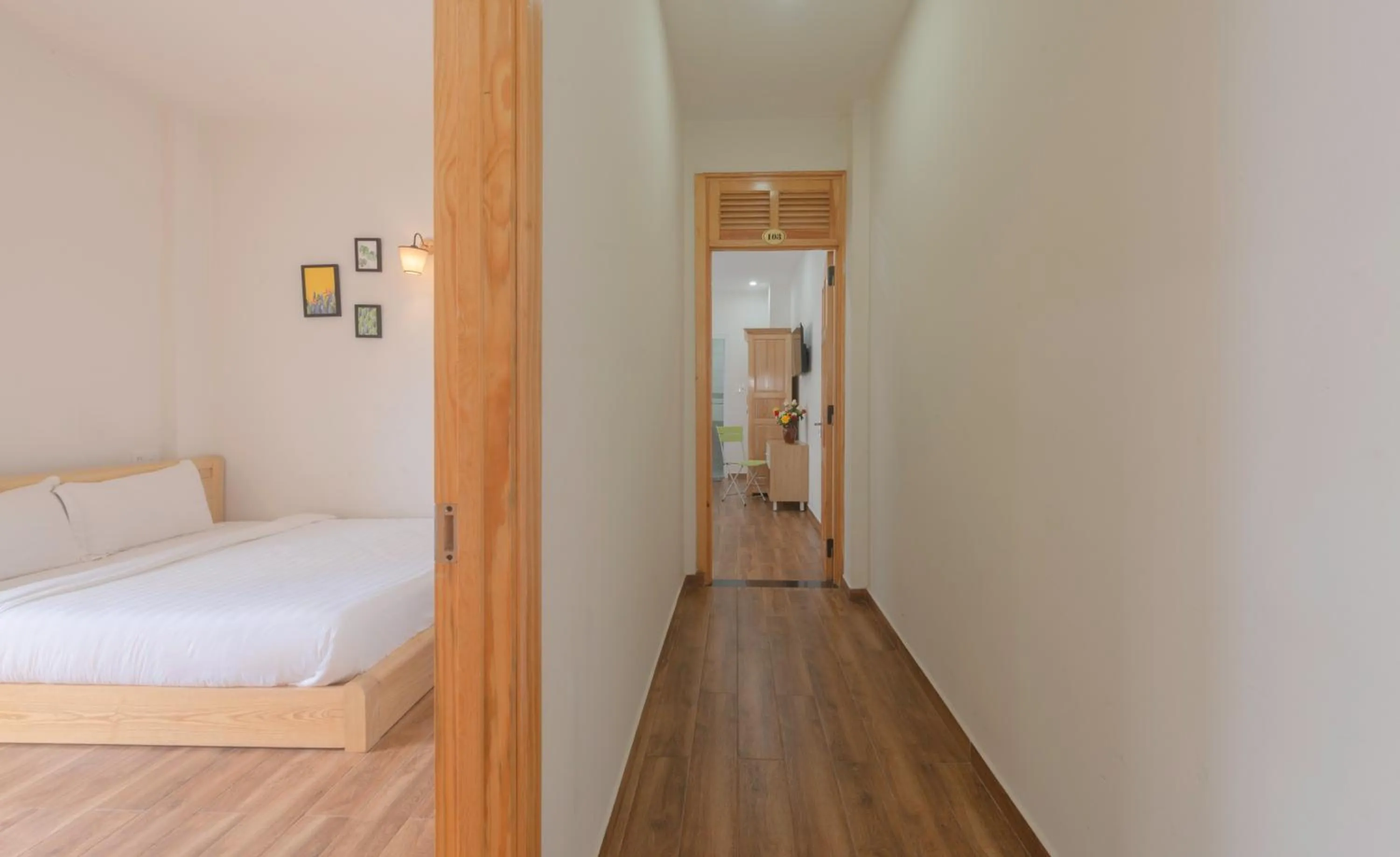 Bed in Nhý Villa Đà Lạt Review