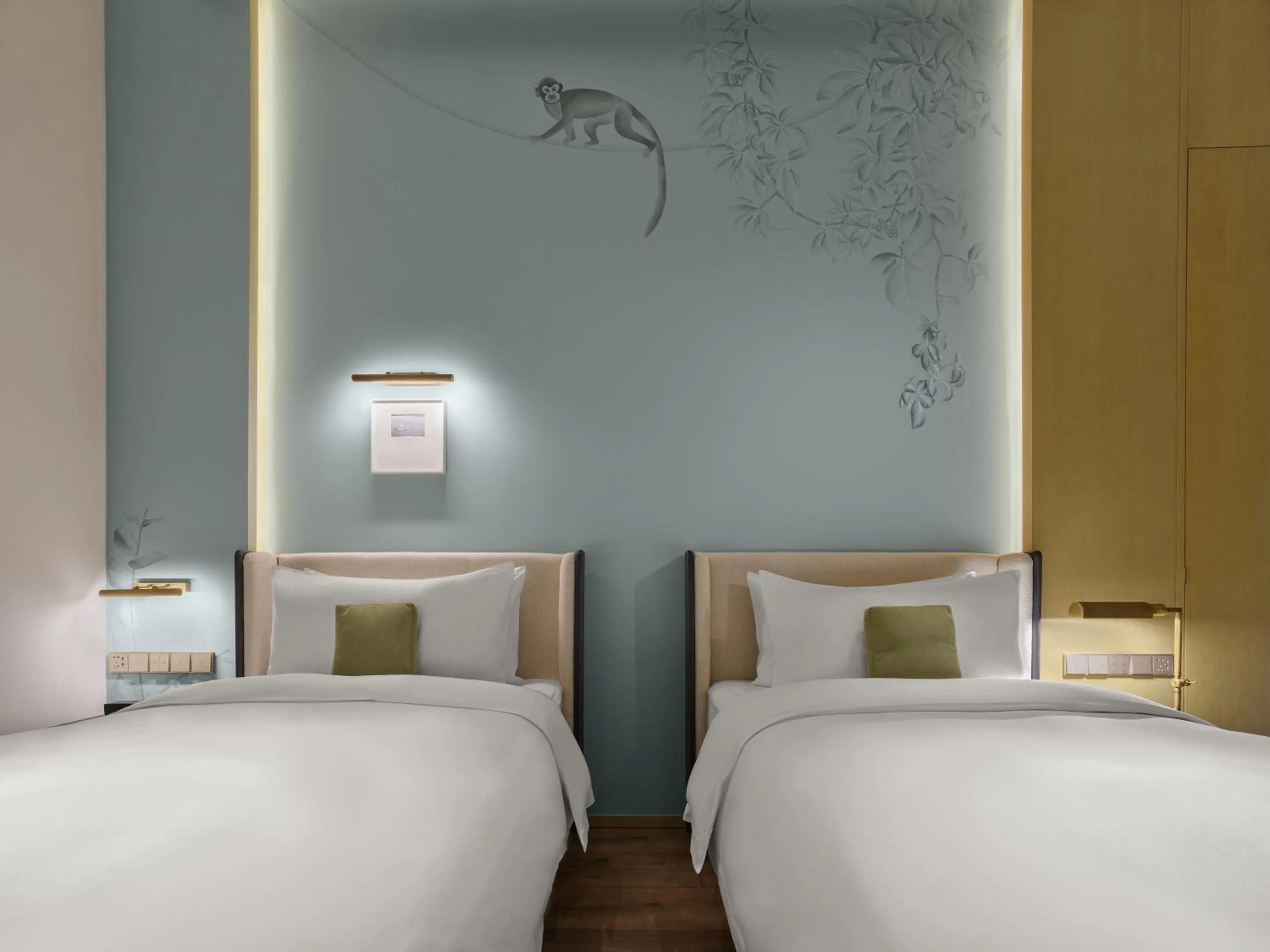 Bed in Maison Albar Hotels Leshan