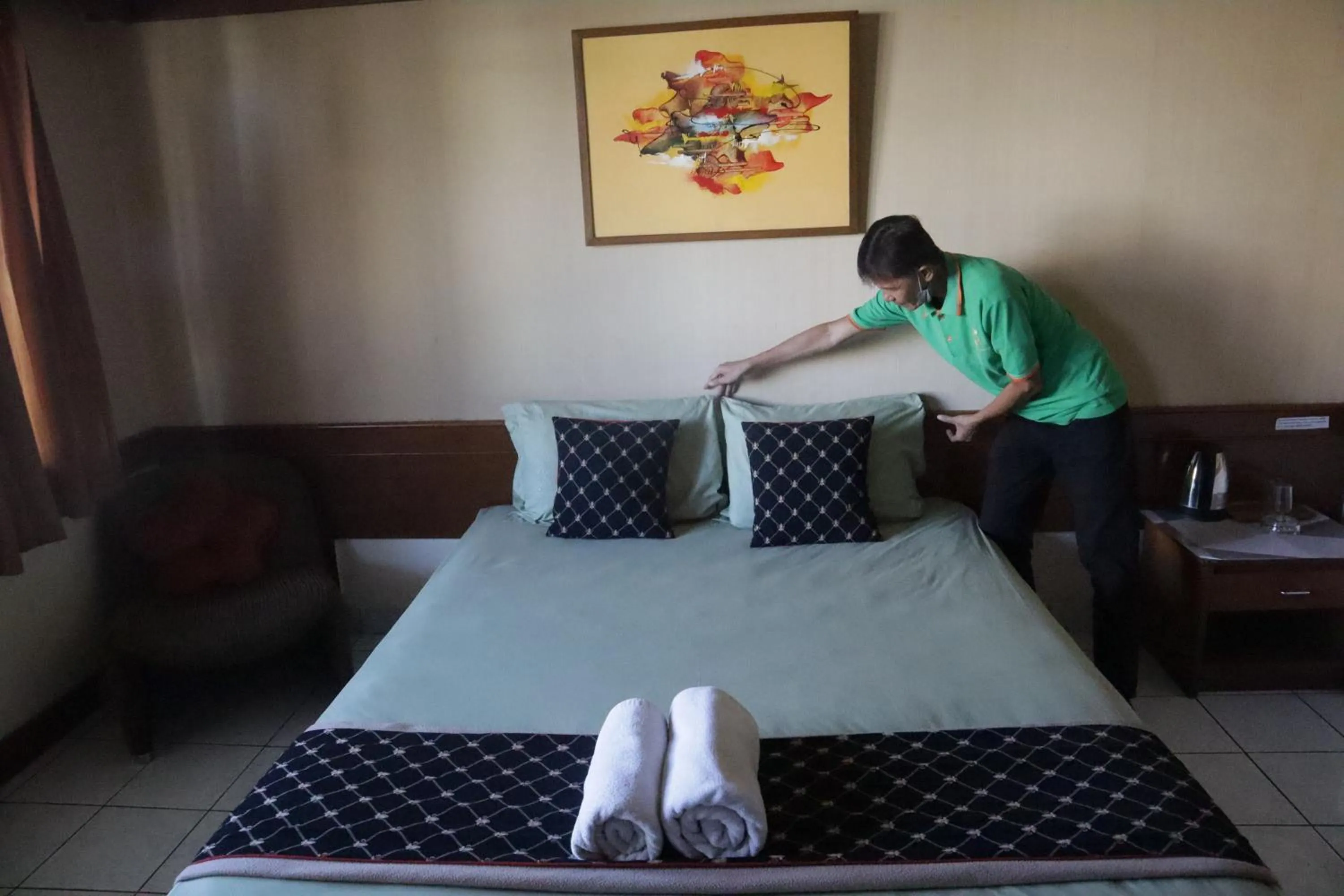 Photo of the whole room, Bed in Hotel Bumi Kitri