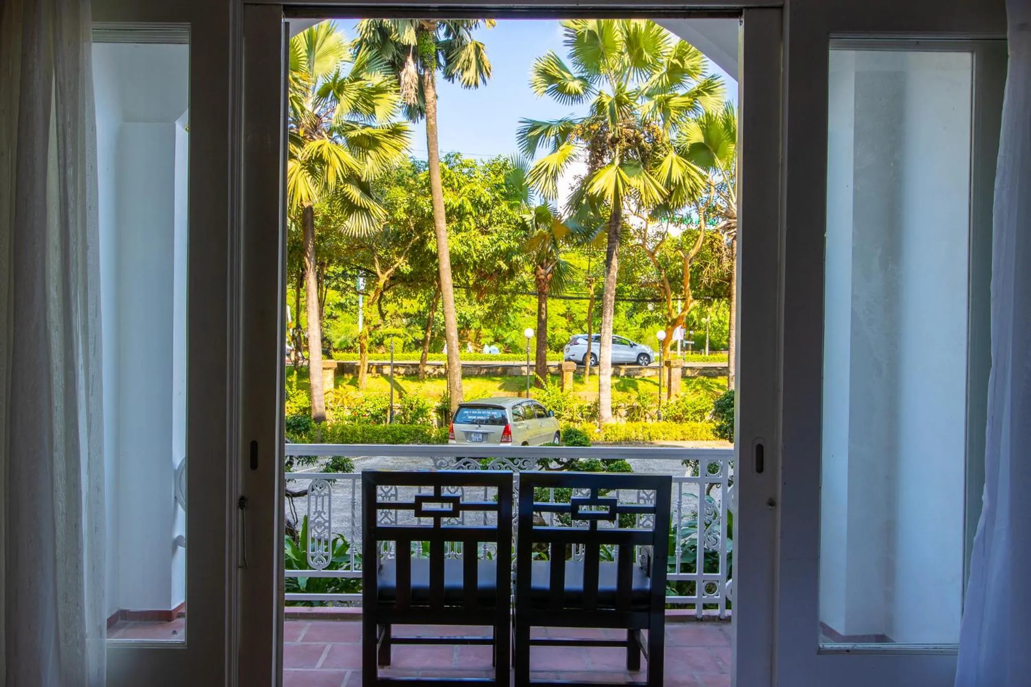 Quiet street view in Sun Viet Resort Phu Quoc