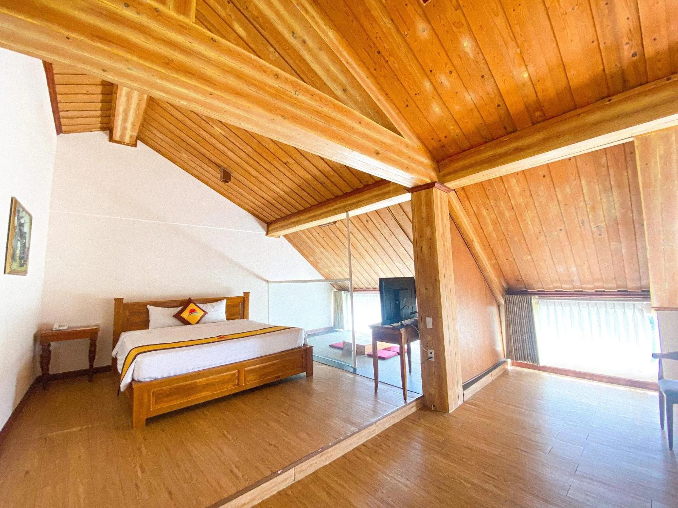 Bedroom, Bed in Sun Viet Resort Phu Quoc