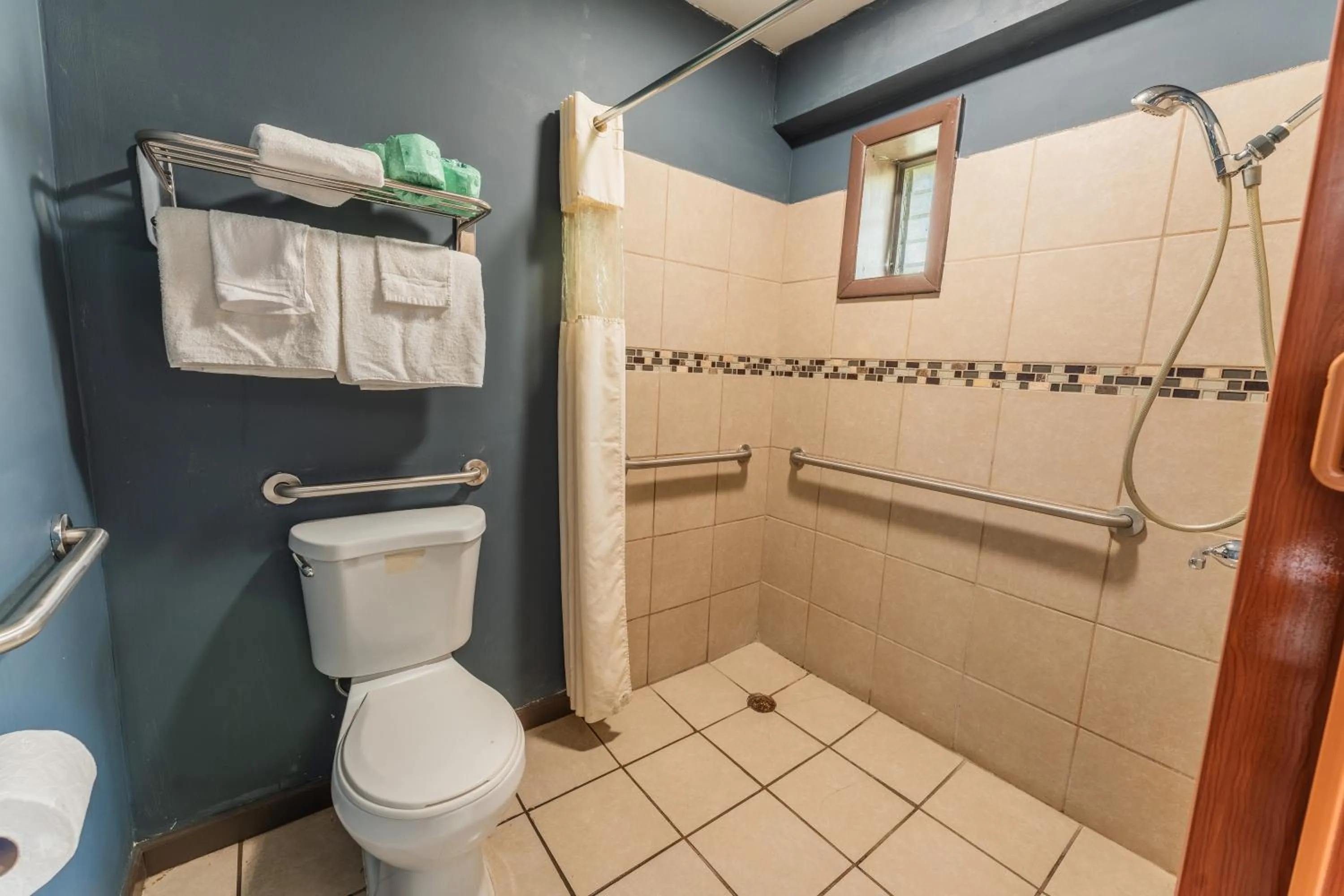 Shower in Budget Inn Pulaski