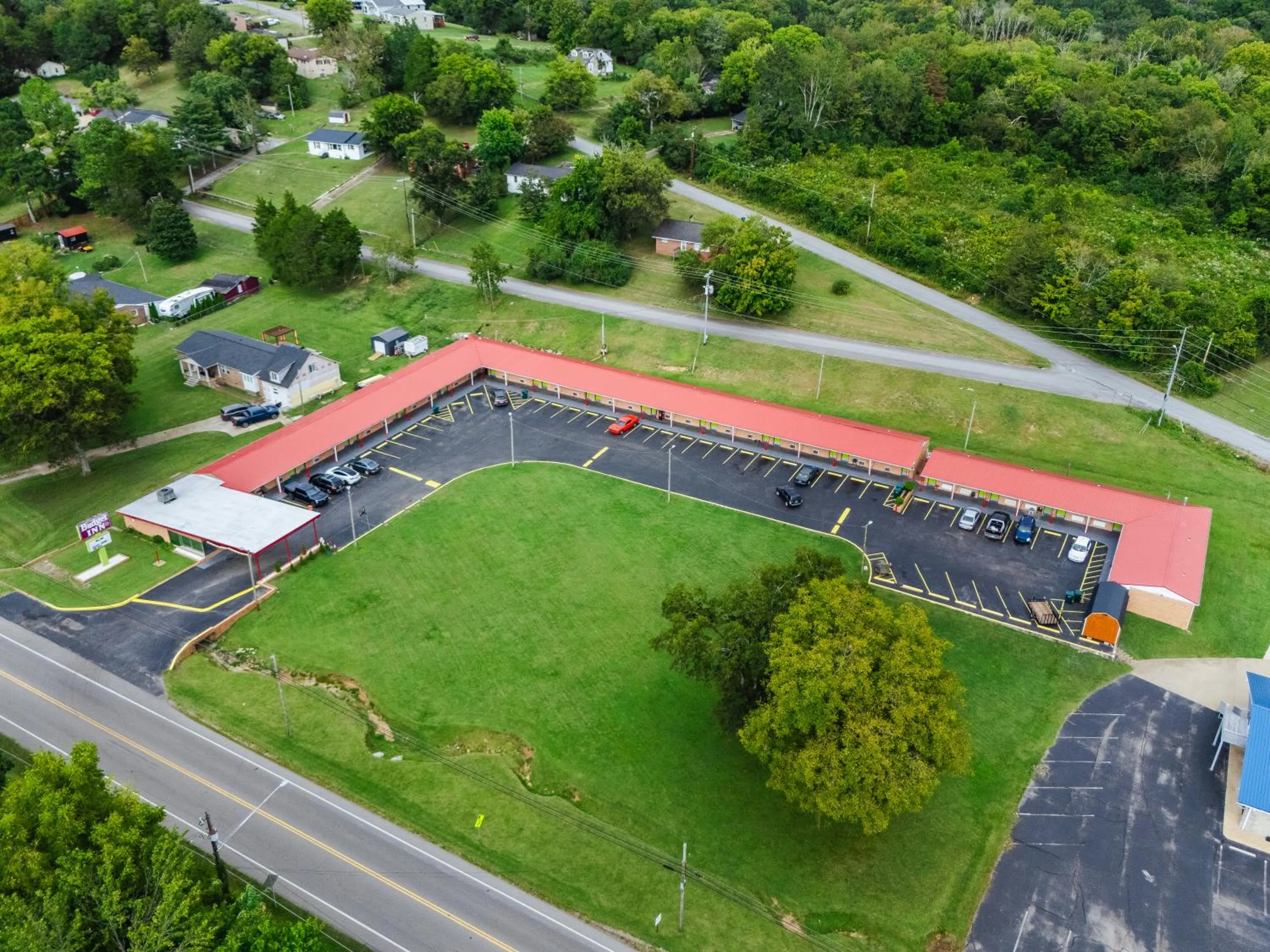 Bird's eye view in Budget Inn Pulaski