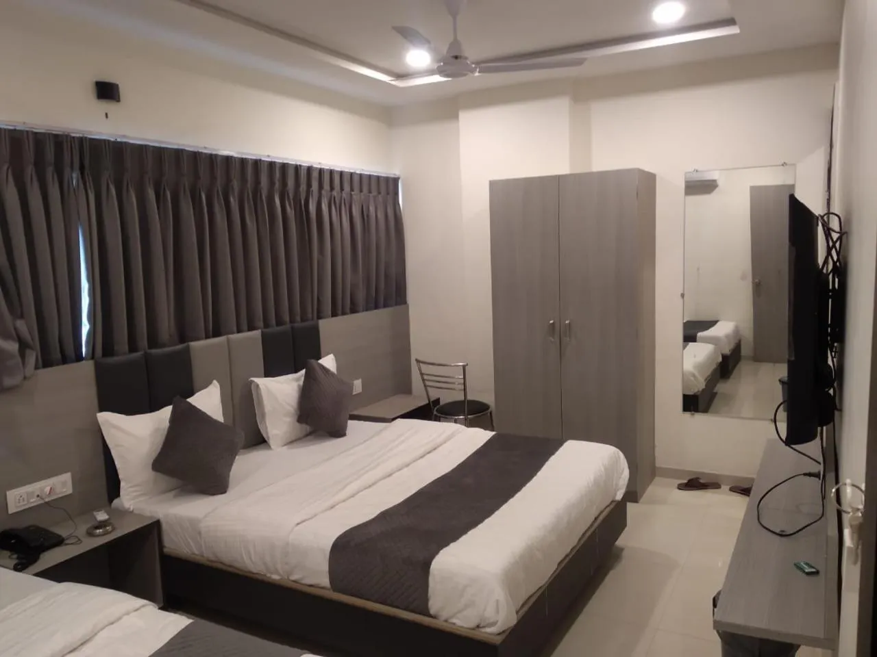 Bed in Hotel Selfie Inn