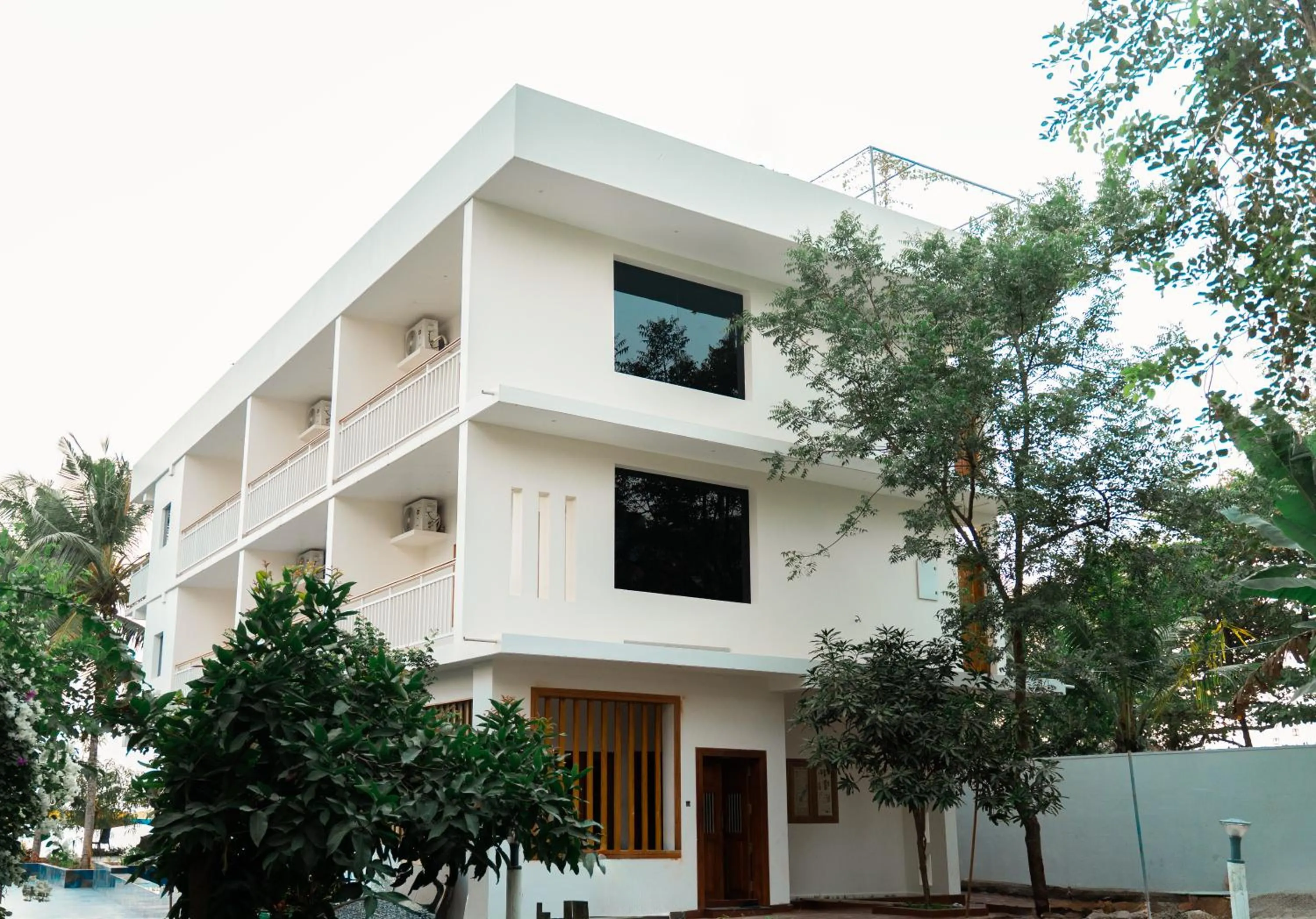 Property building in Skylar Seaview Beach Resort & Ayurveda Varkala