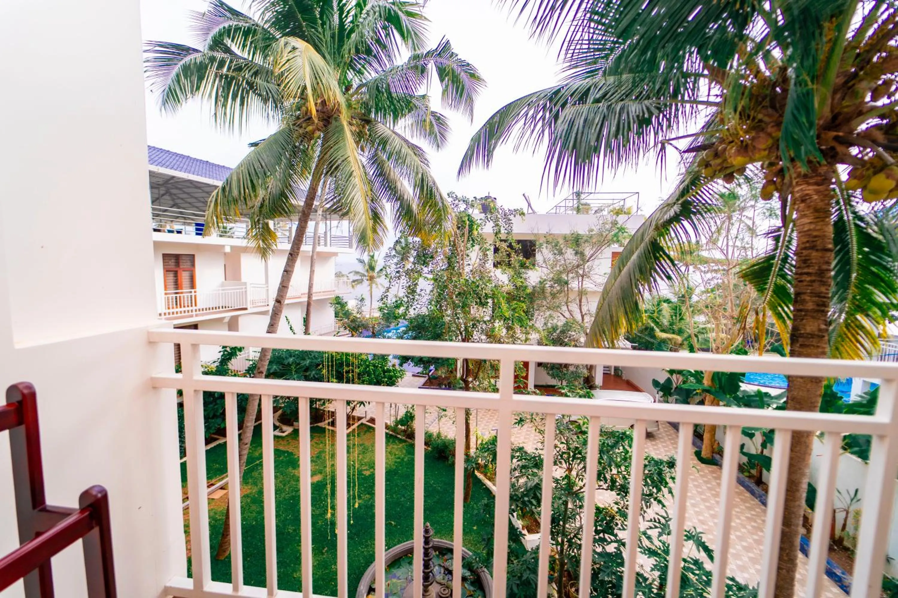 Garden in Skylar Seaview Beach Resort & Ayurveda Varkala