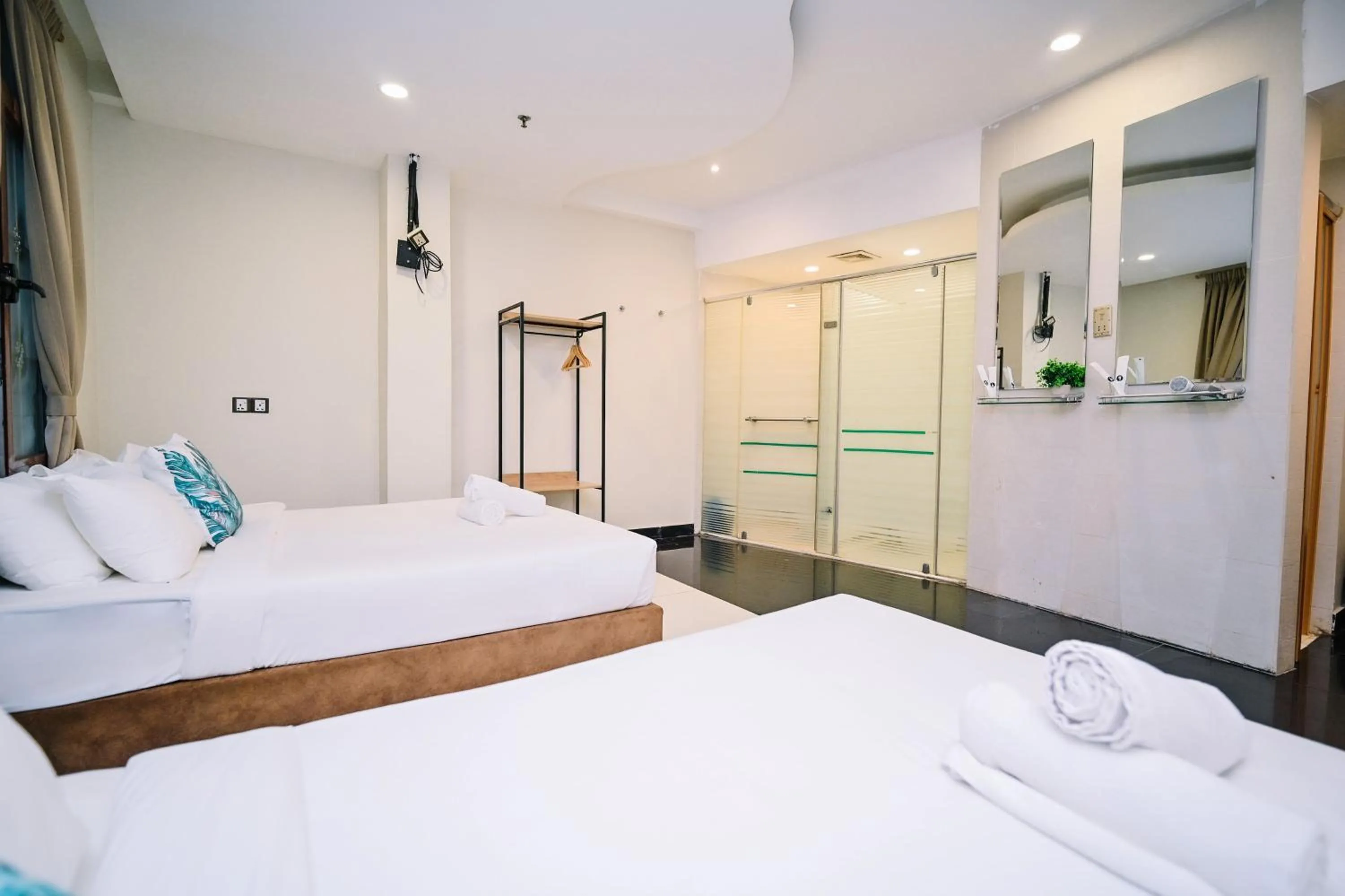 Bed in Swing & Pillows - Masjid Jamek Kuala Lumpur