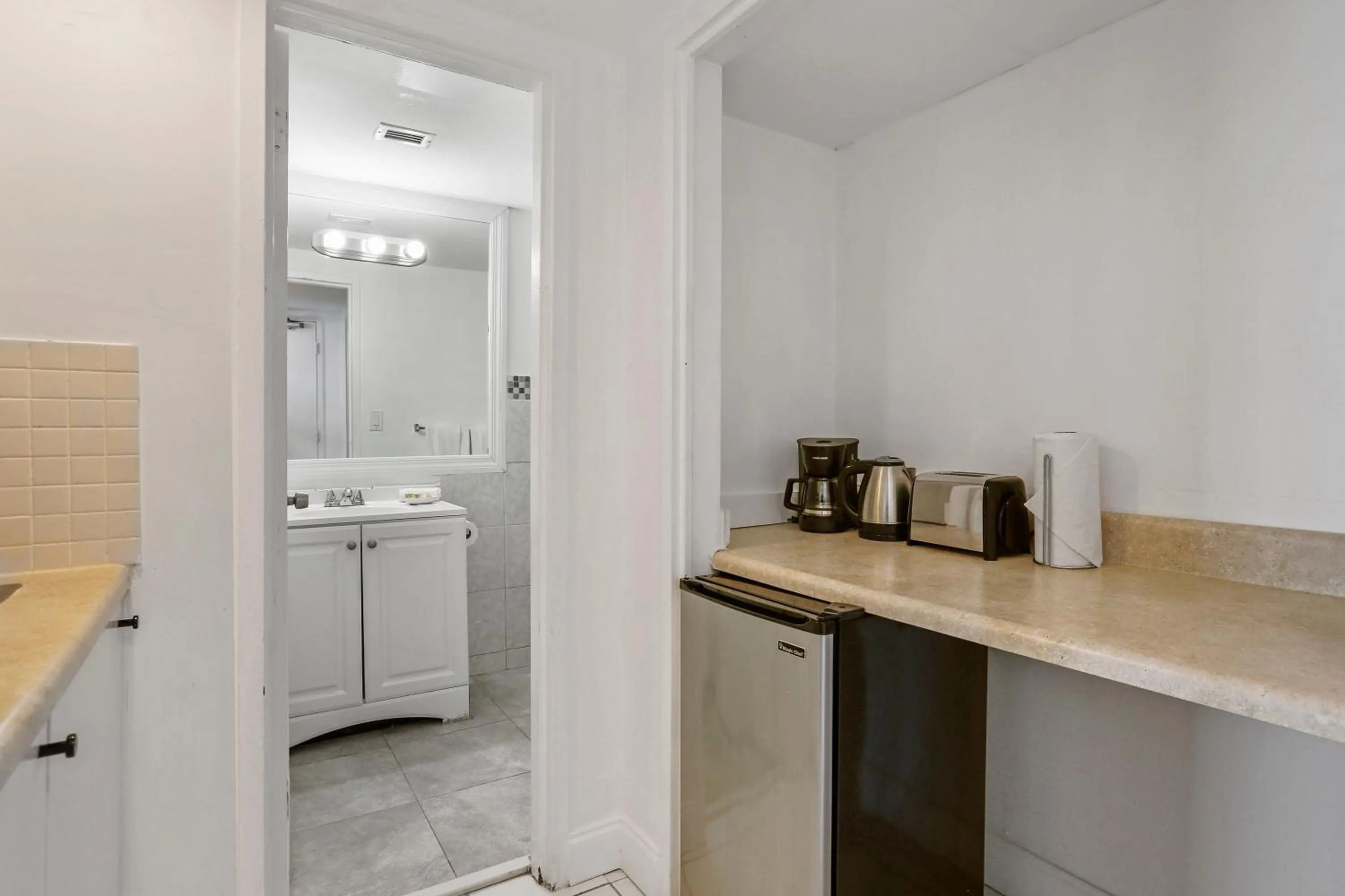 Bathroom in Miami Beach Apartments by MiaRentals