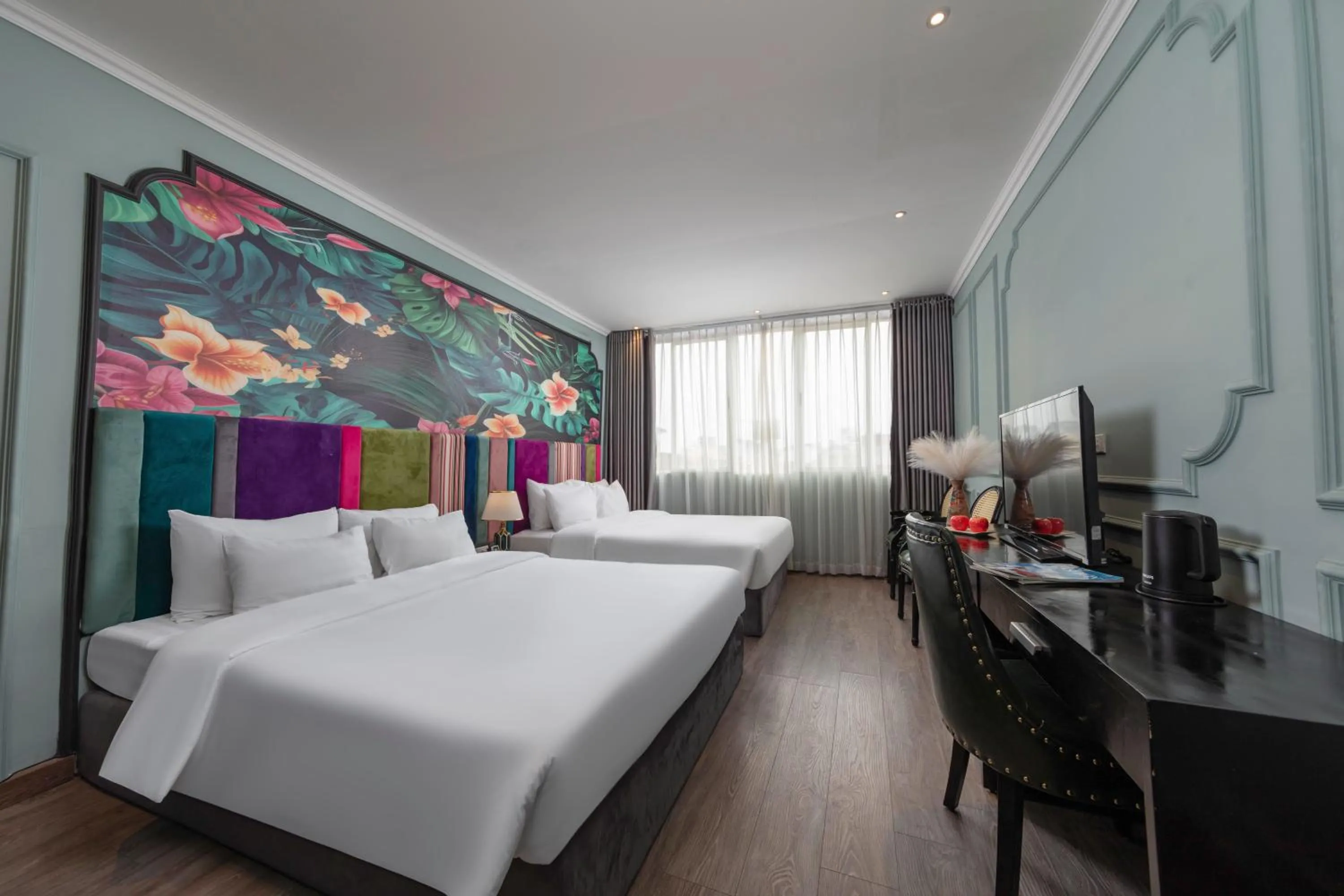 Bed in Madelise Amica Hotel and Travel