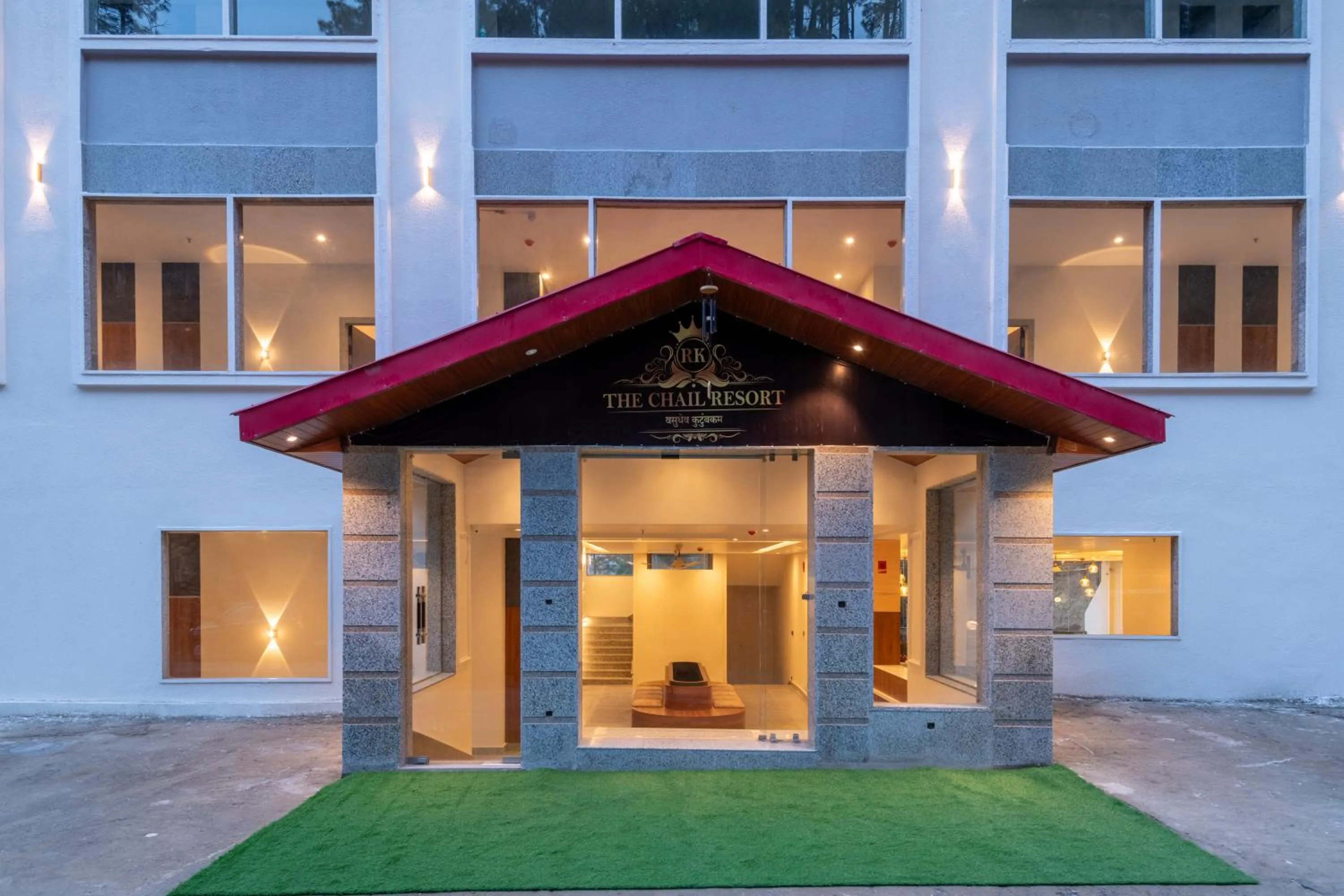 Facade/entrance in The Chail Resort, Chail