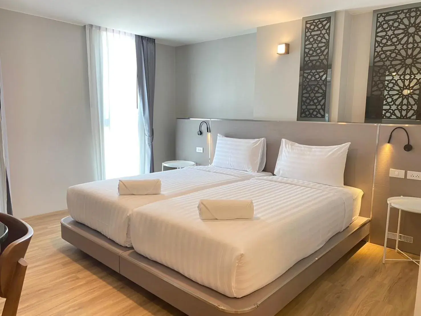Standard Twin Room in วัน บัดเจท ตาก แม่สอด One Budget Hotel Tak Maesot Standard Twin Room in วัน บัดเจท ตาก แม่สอด One Budget Hotel Tak Maesot