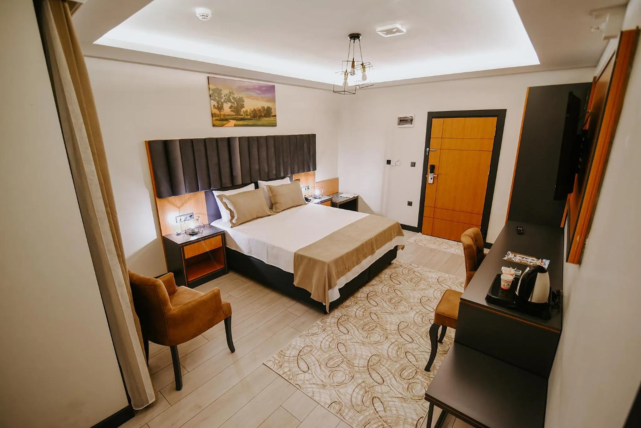 Bedroom, Bed in Aktaş Lights Hotel