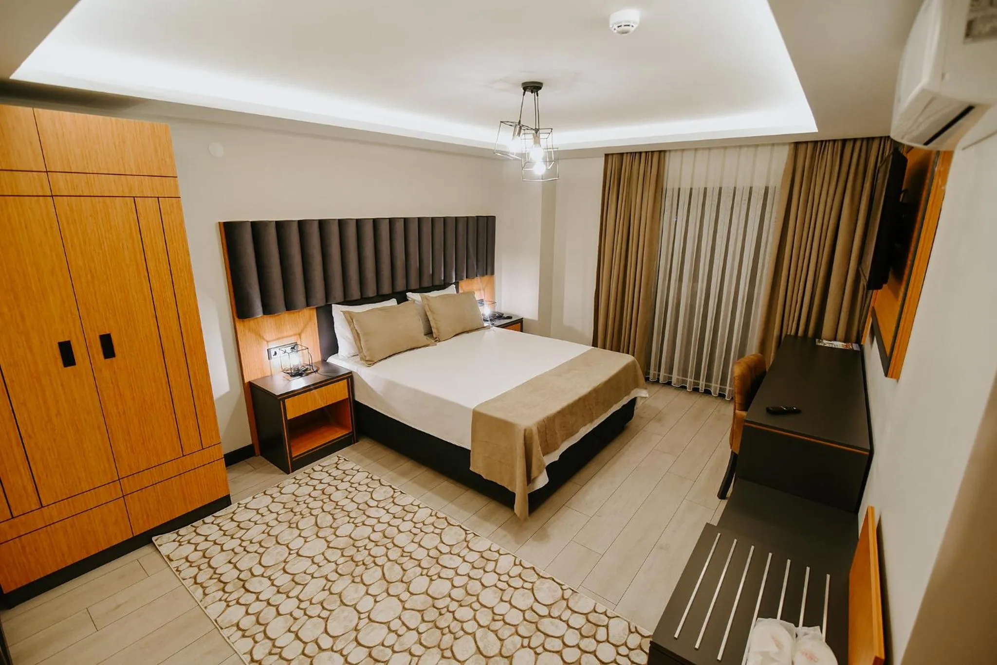 Bedroom, Bed in Aktaş Lights Hotel