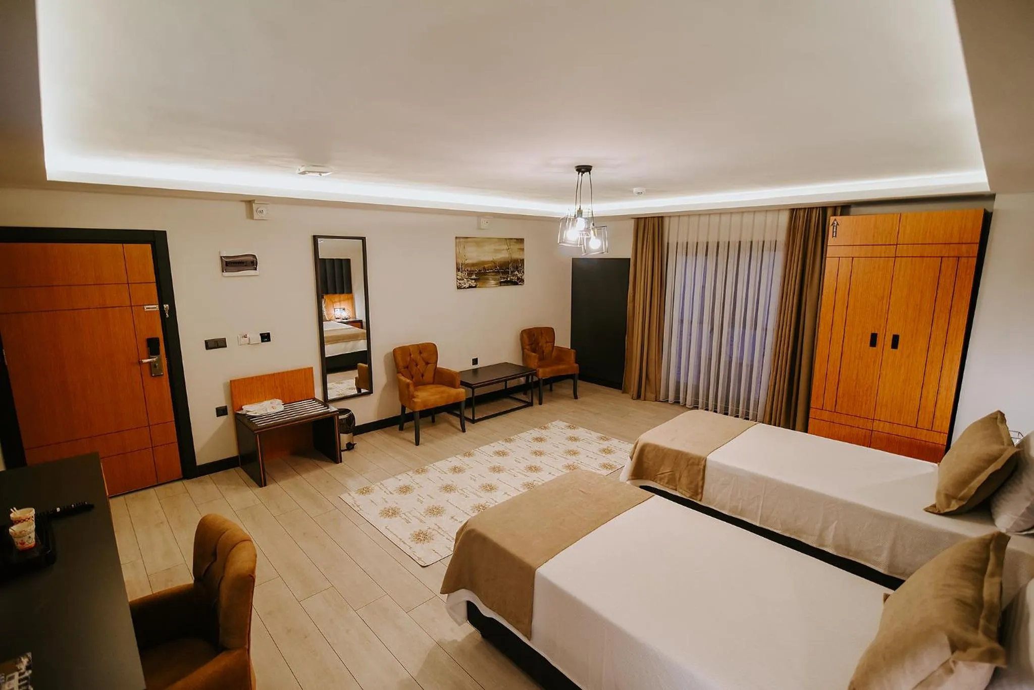 Bedroom, Bed in Aktaş Lights Hotel