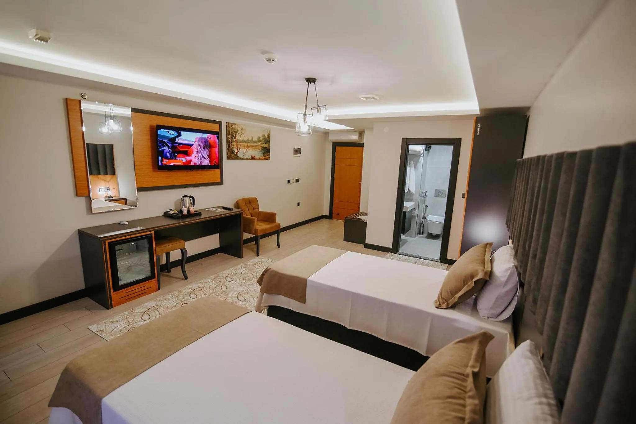 Bedroom, Bed in Aktaş Lights Hotel