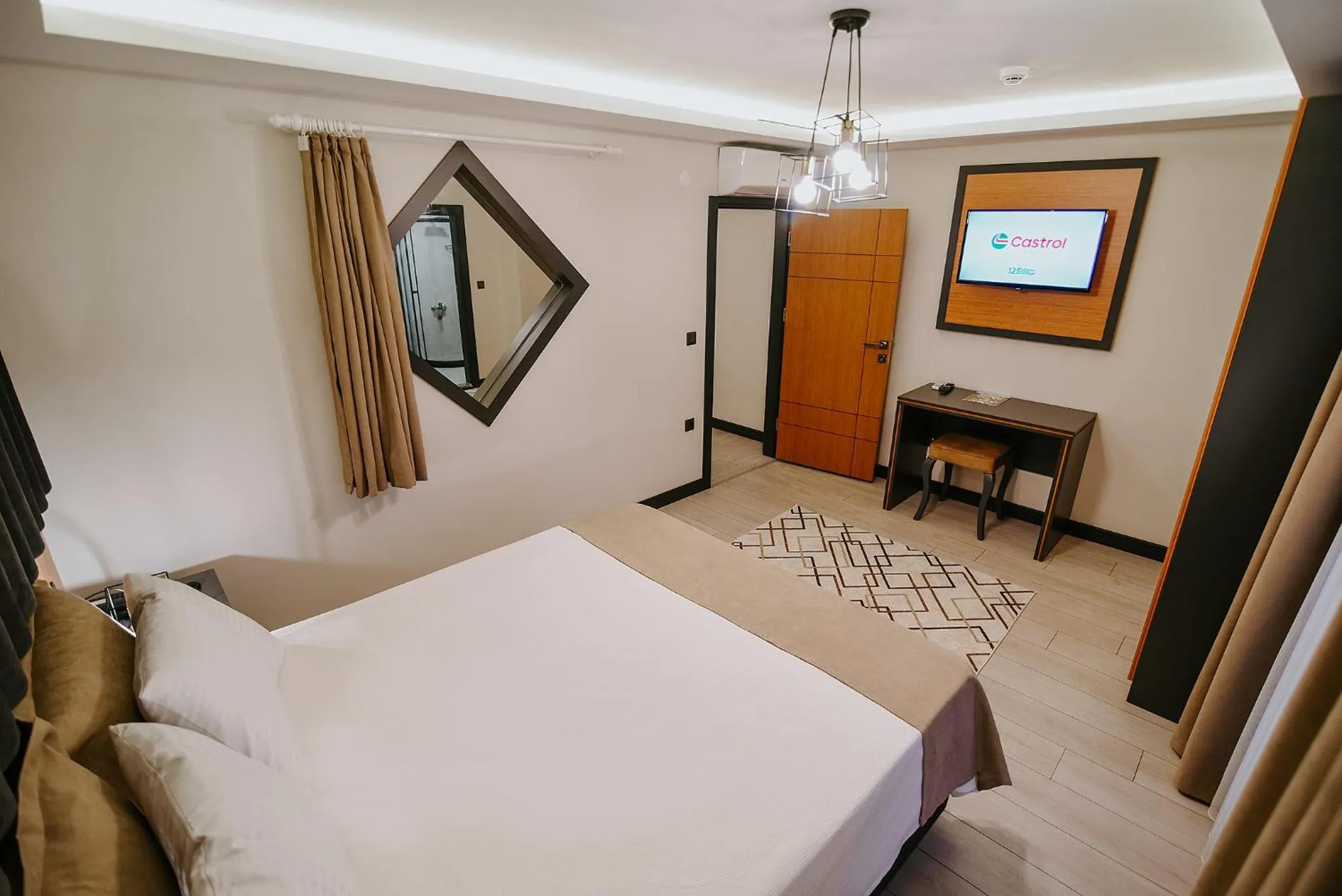 Bedroom, Bed in Aktaş Lights Hotel