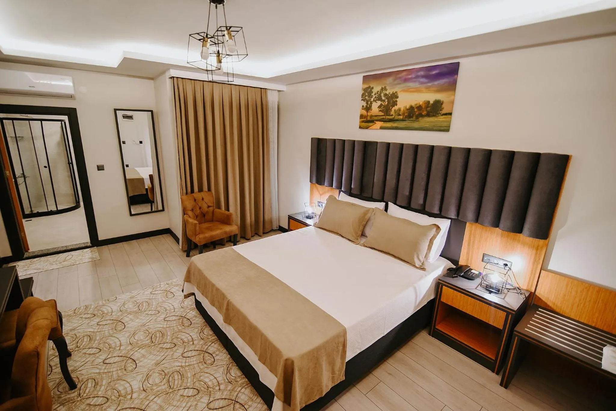 Bedroom, Bed in Aktaş Lights Hotel