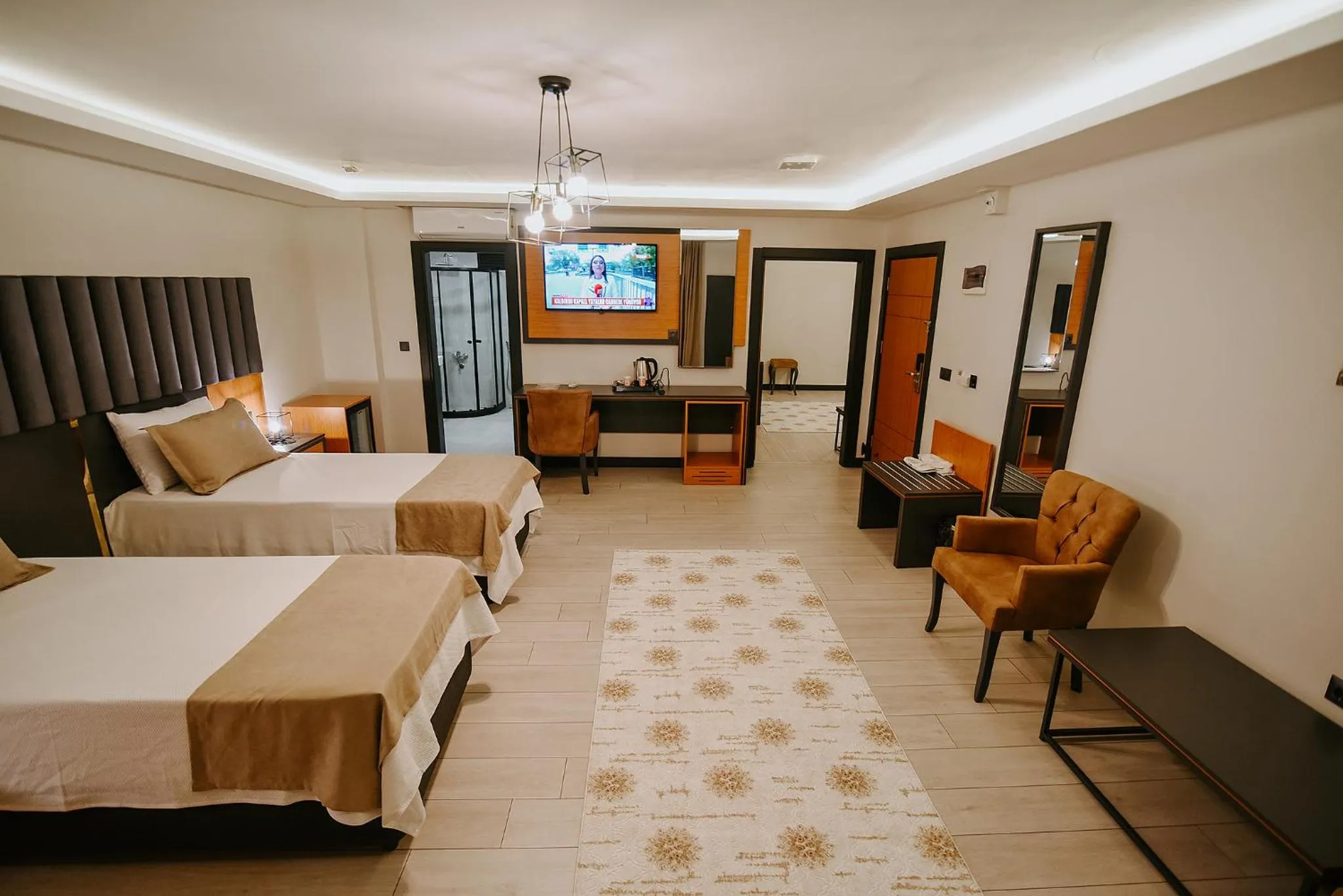 Bedroom, Bed in Aktaş Lights Hotel