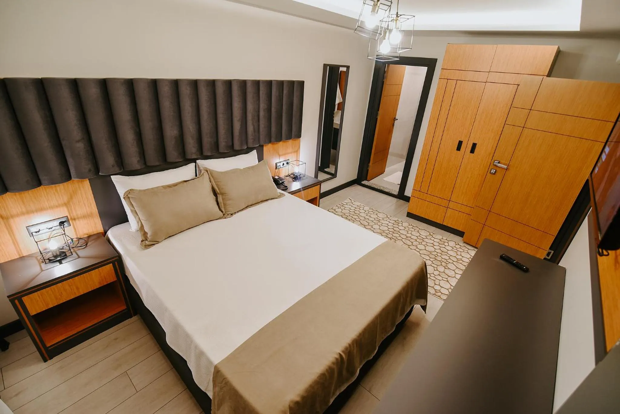 Bedroom, Bed in Aktaş Lights Hotel