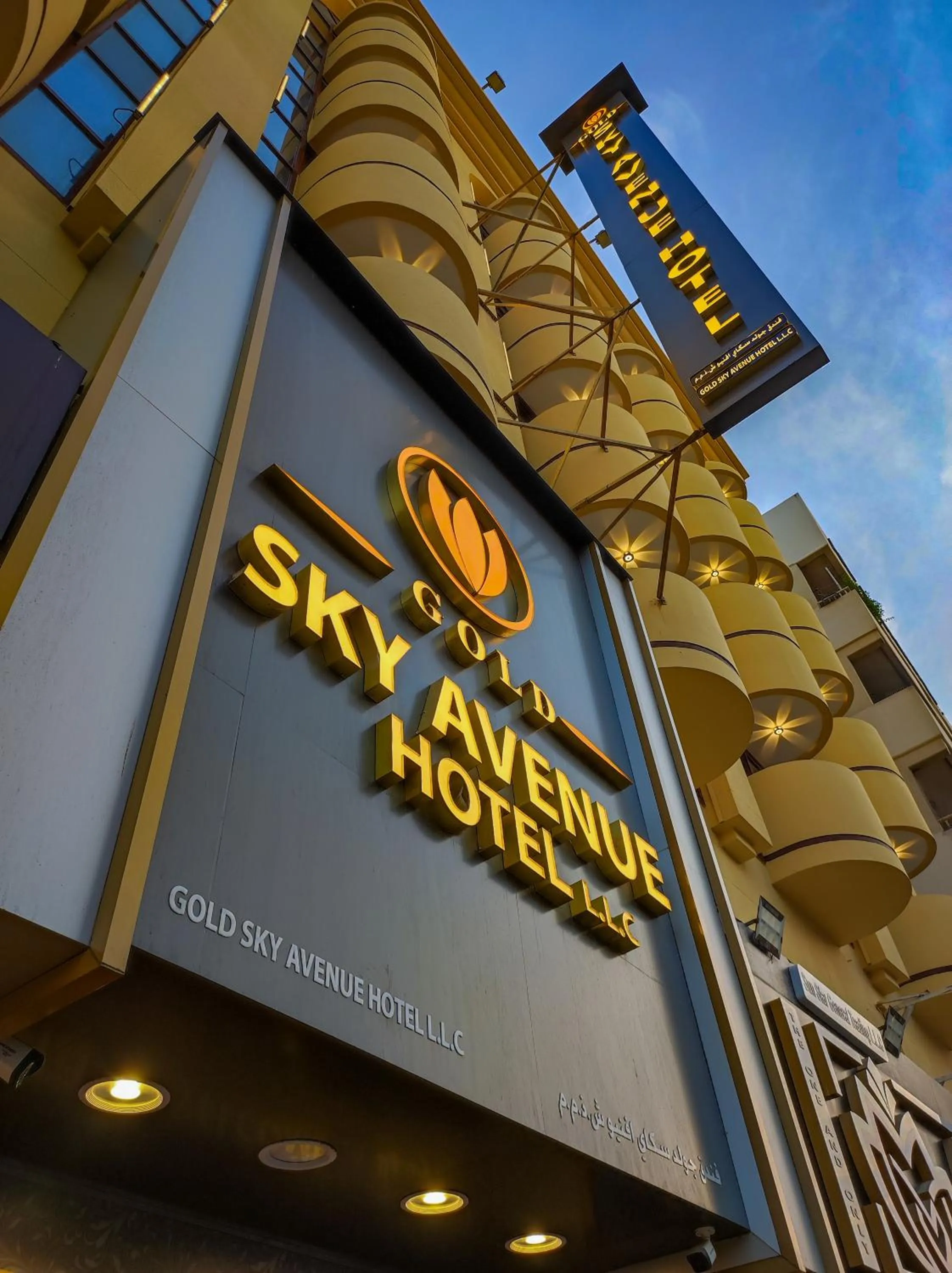Property building in GOLD SKY AVENUE HOTEL