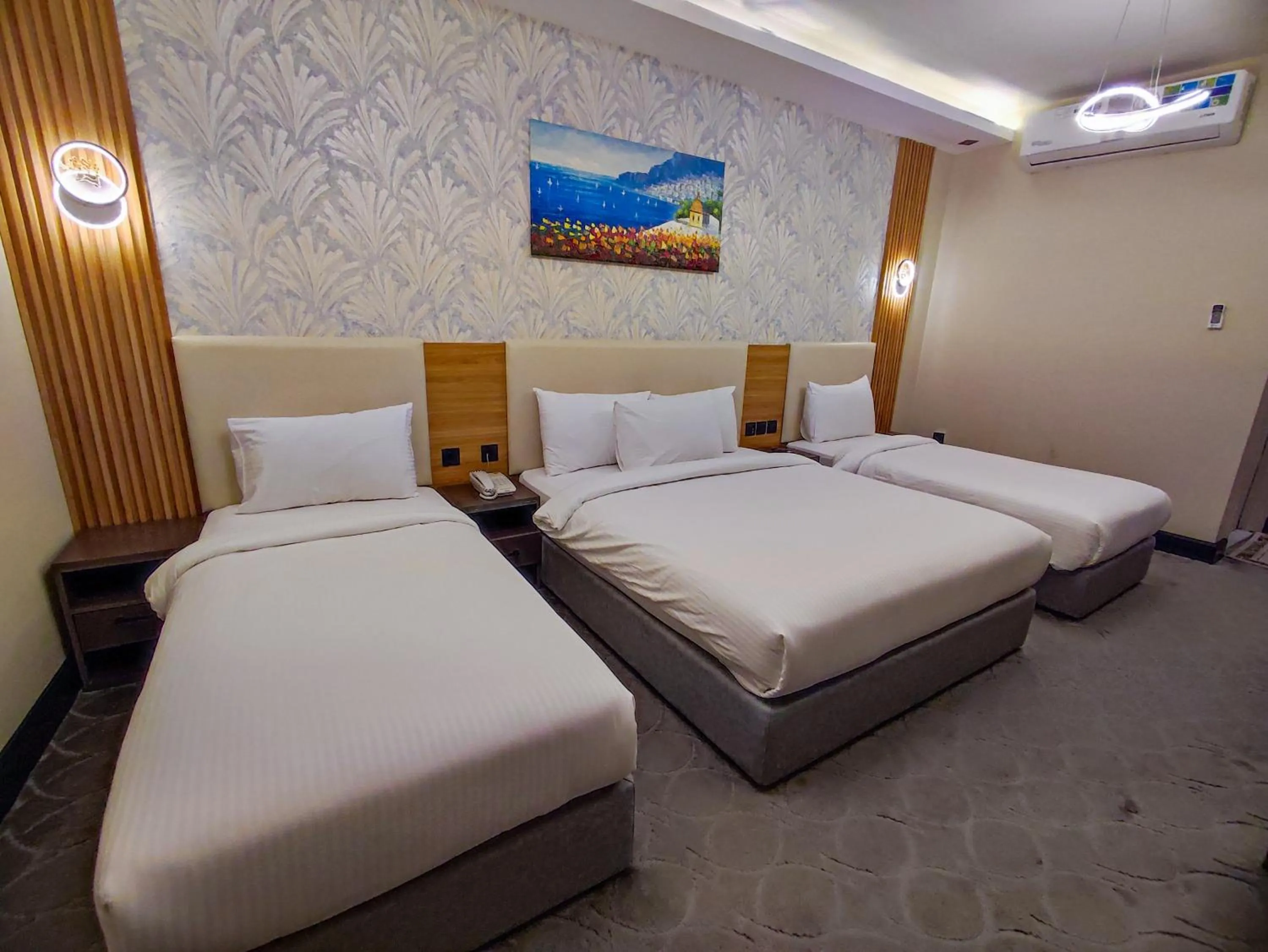 Photo of the whole room, Bed in GOLD SKY AVENUE HOTEL