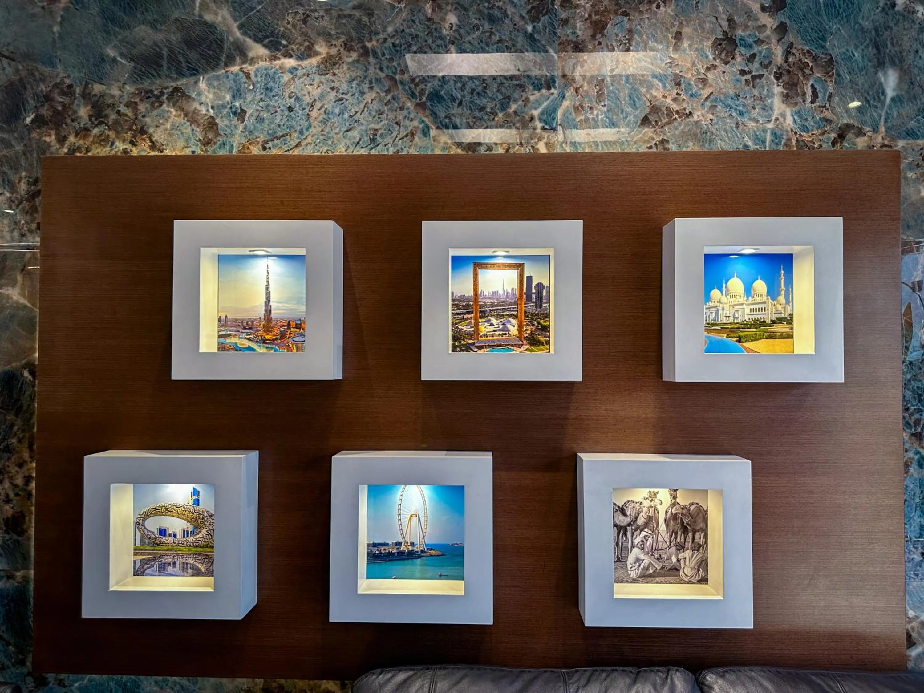 Decorative detail in GOLD SKY AVENUE HOTEL