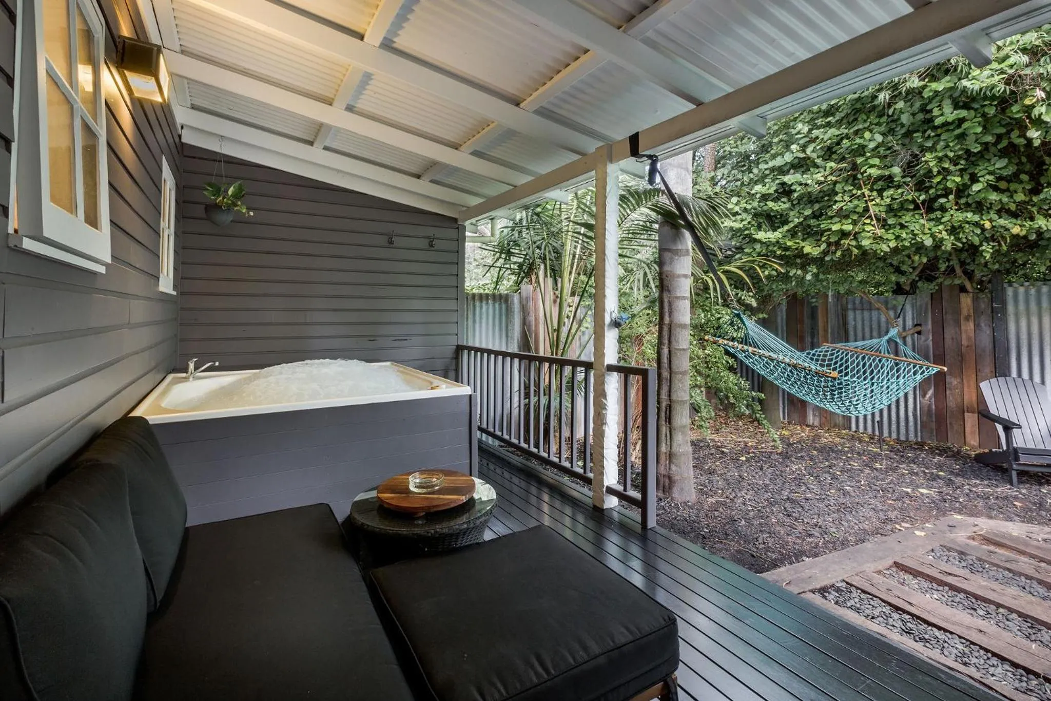 Hot Tub in Yallingup Lodge Spa Retreat