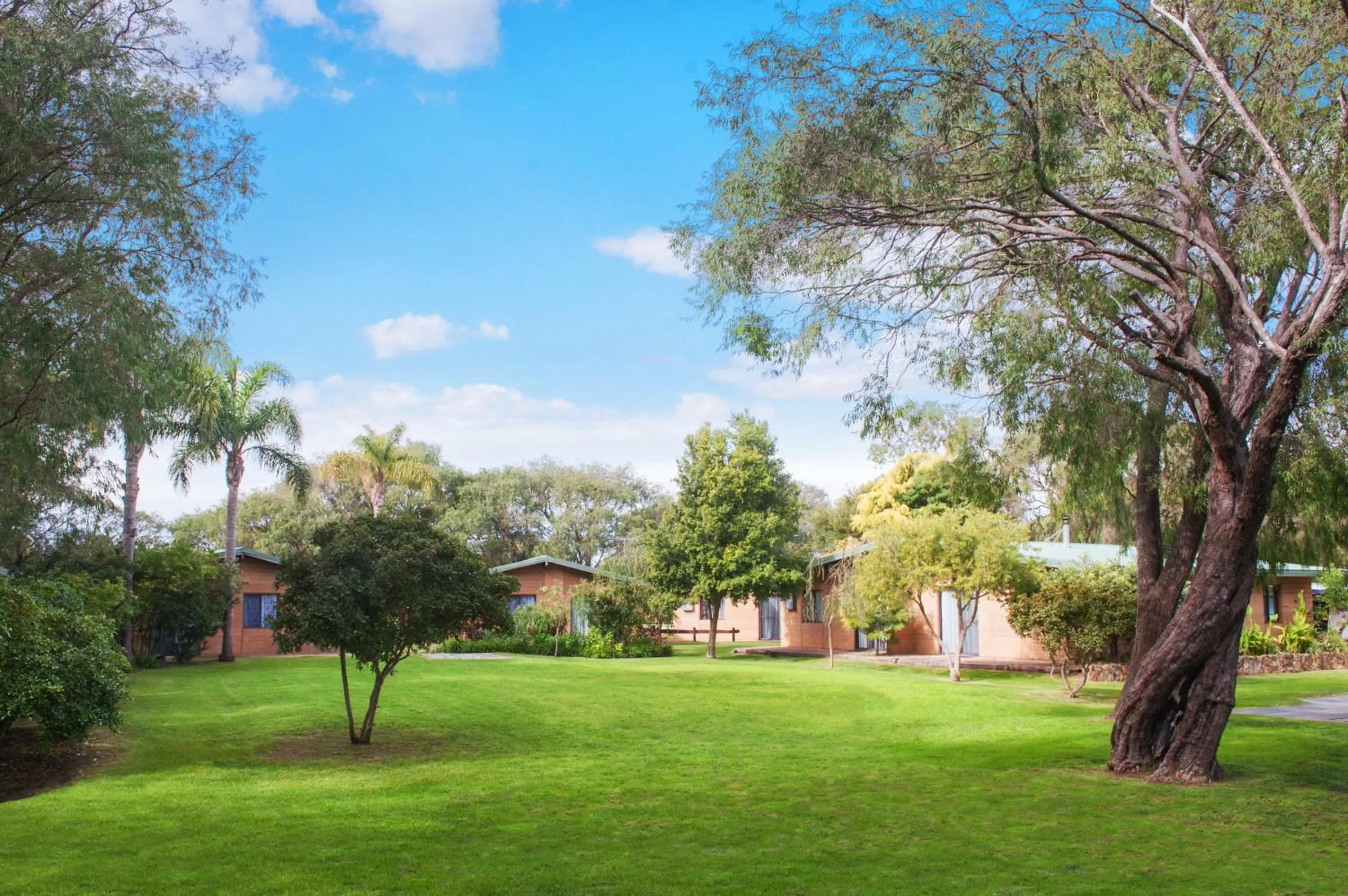 Natural landscape in Sandy Bay Holiday Park