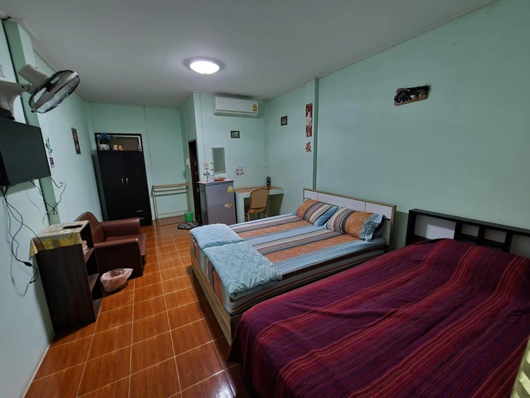 Bed in Bunrapee House