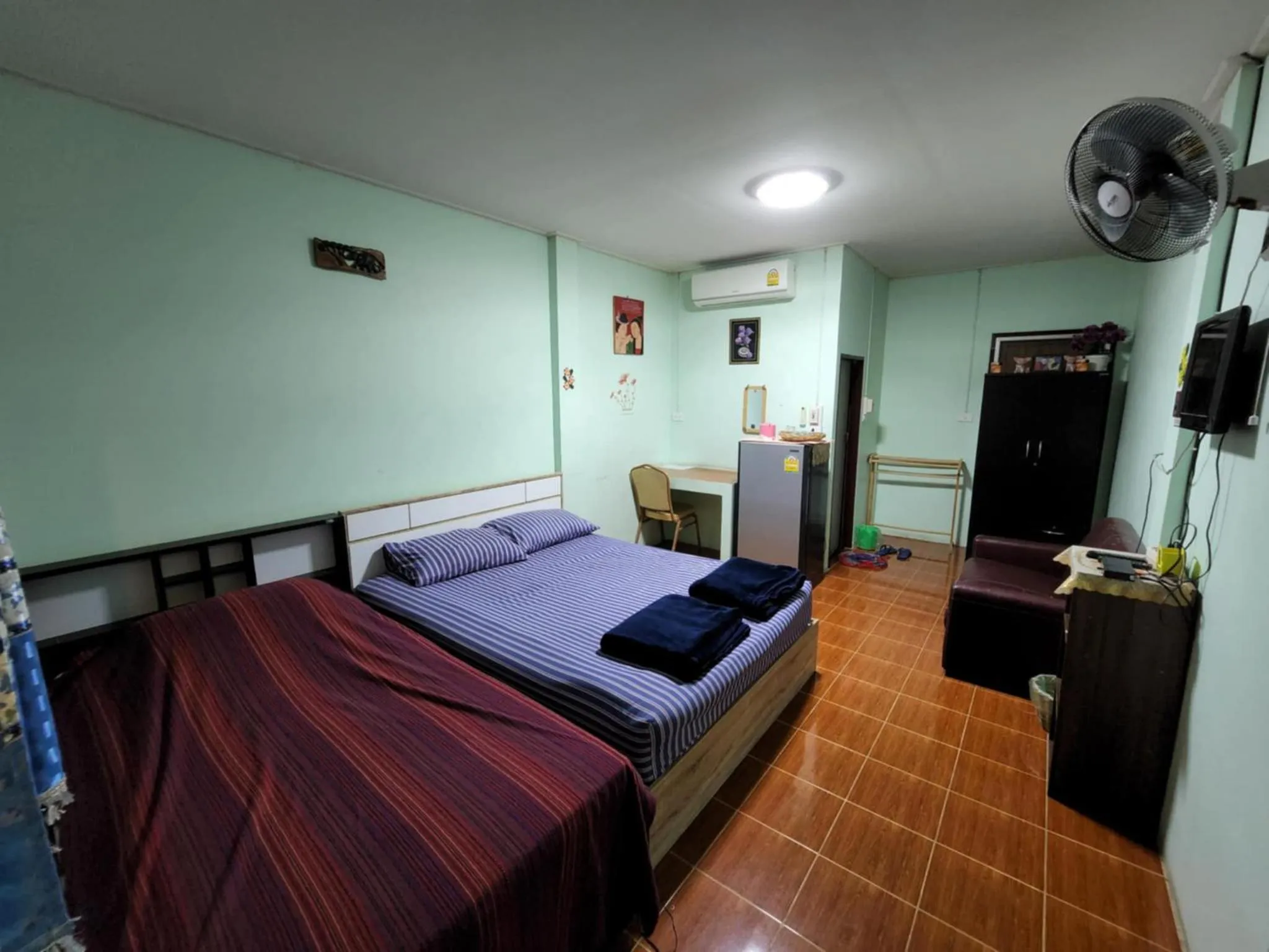 Bed in Bunrapee House