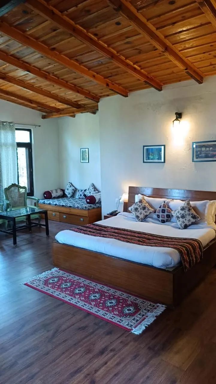 Bed in Anant Rasa Resort - Ranikhet