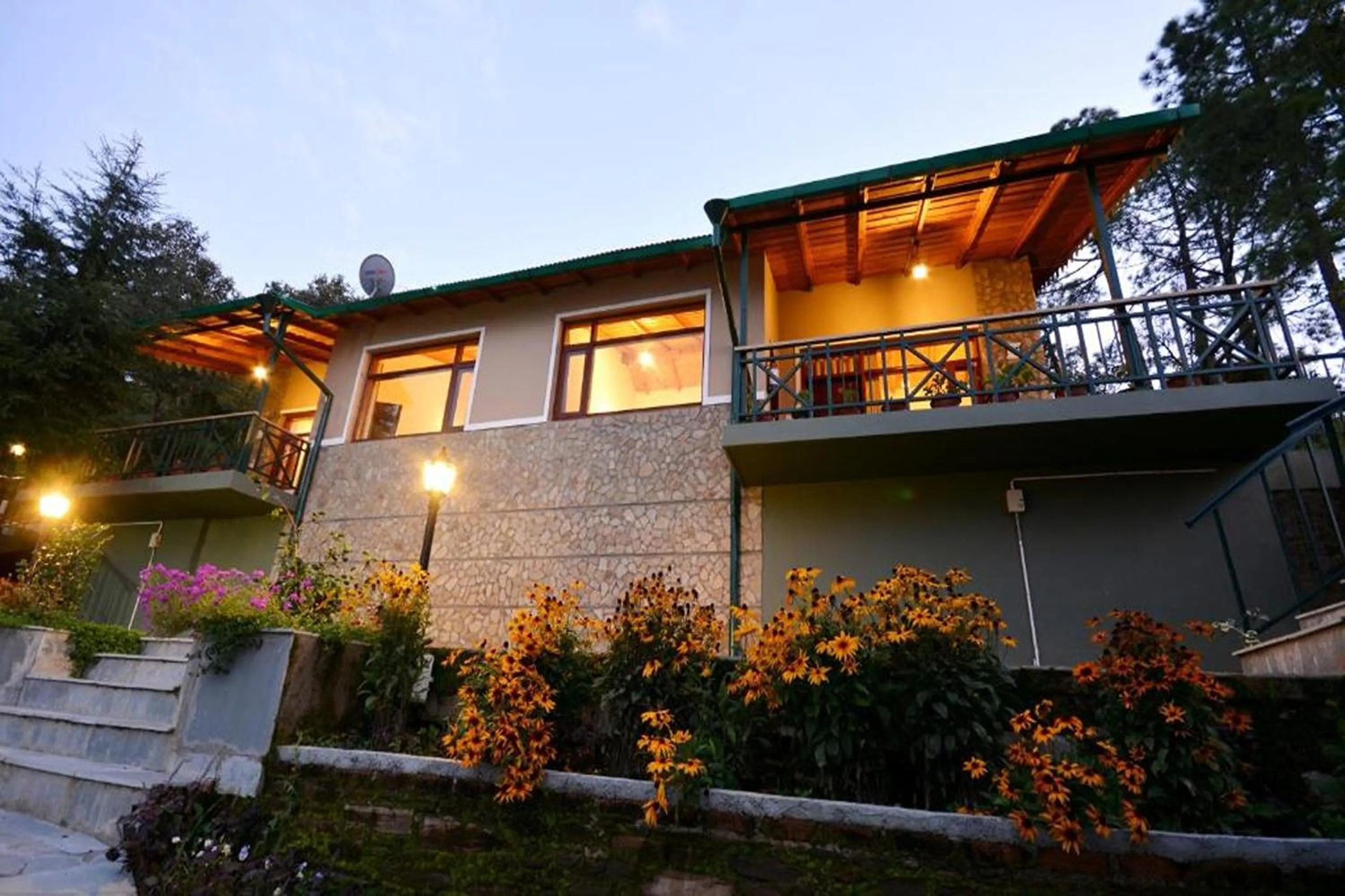 Property building in Anant Rasa Resort - Ranikhet