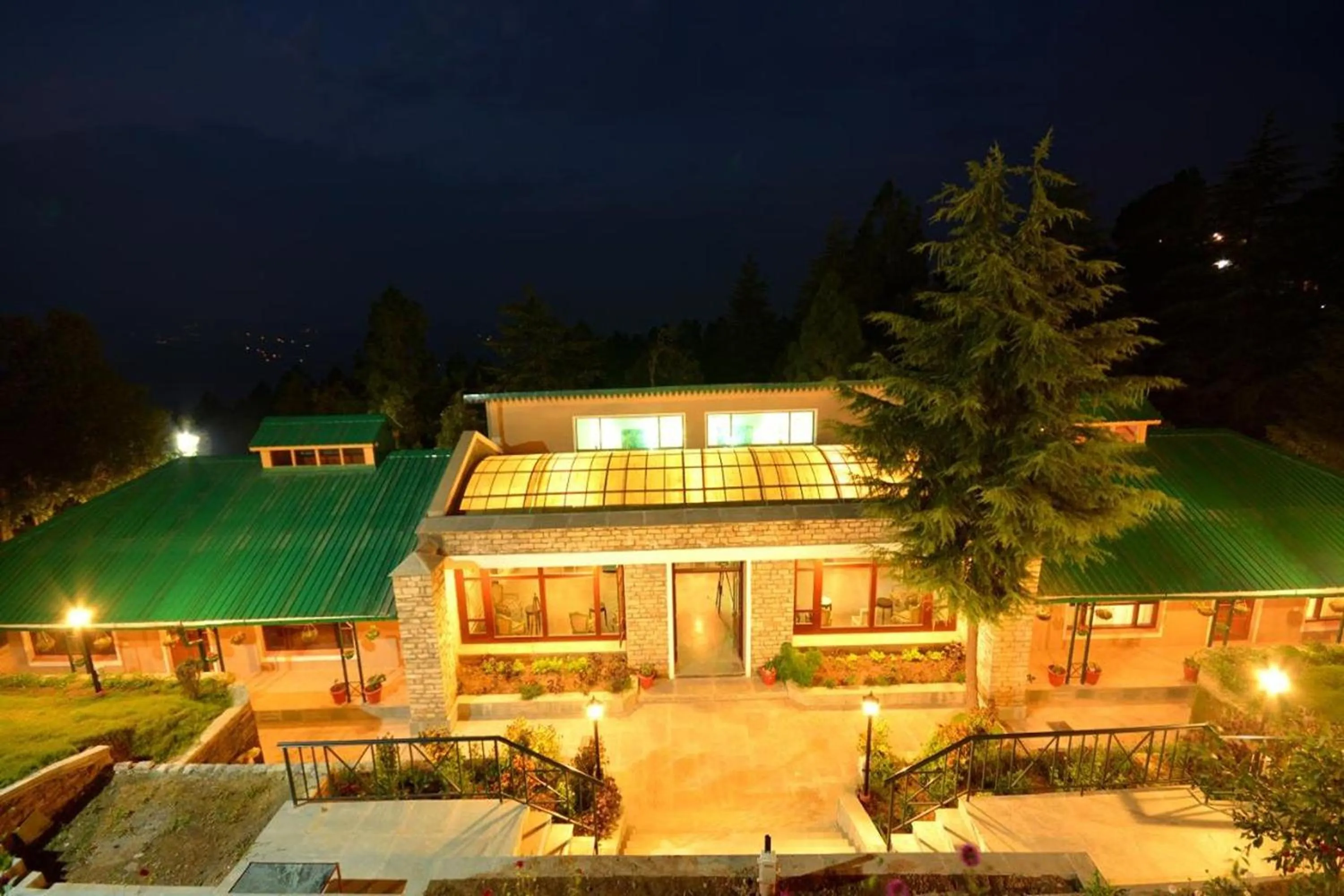 Property building in Anant Rasa Resort - Ranikhet