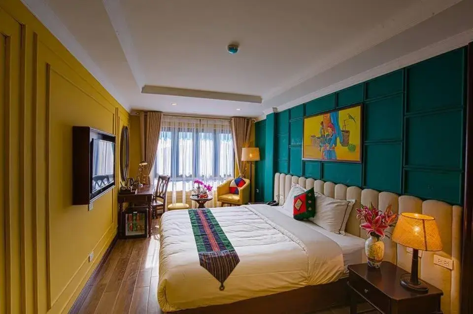 Double Room with Mountain View in Clover Sapa Double Room with Mountain View in Clover Sapa